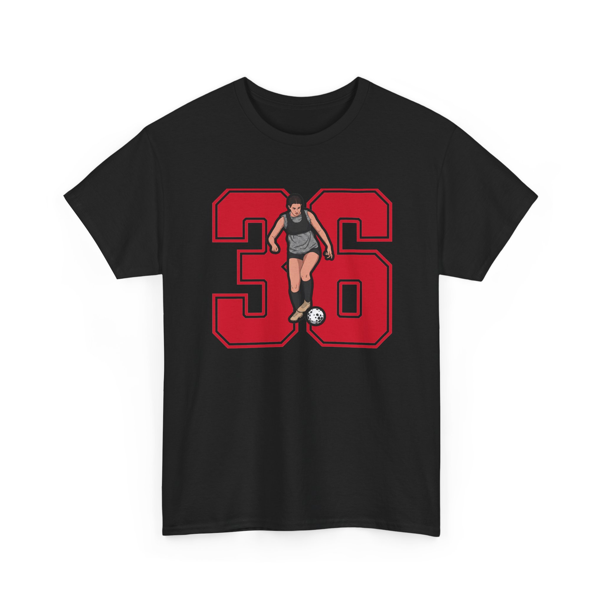 Tee — character_number in Black