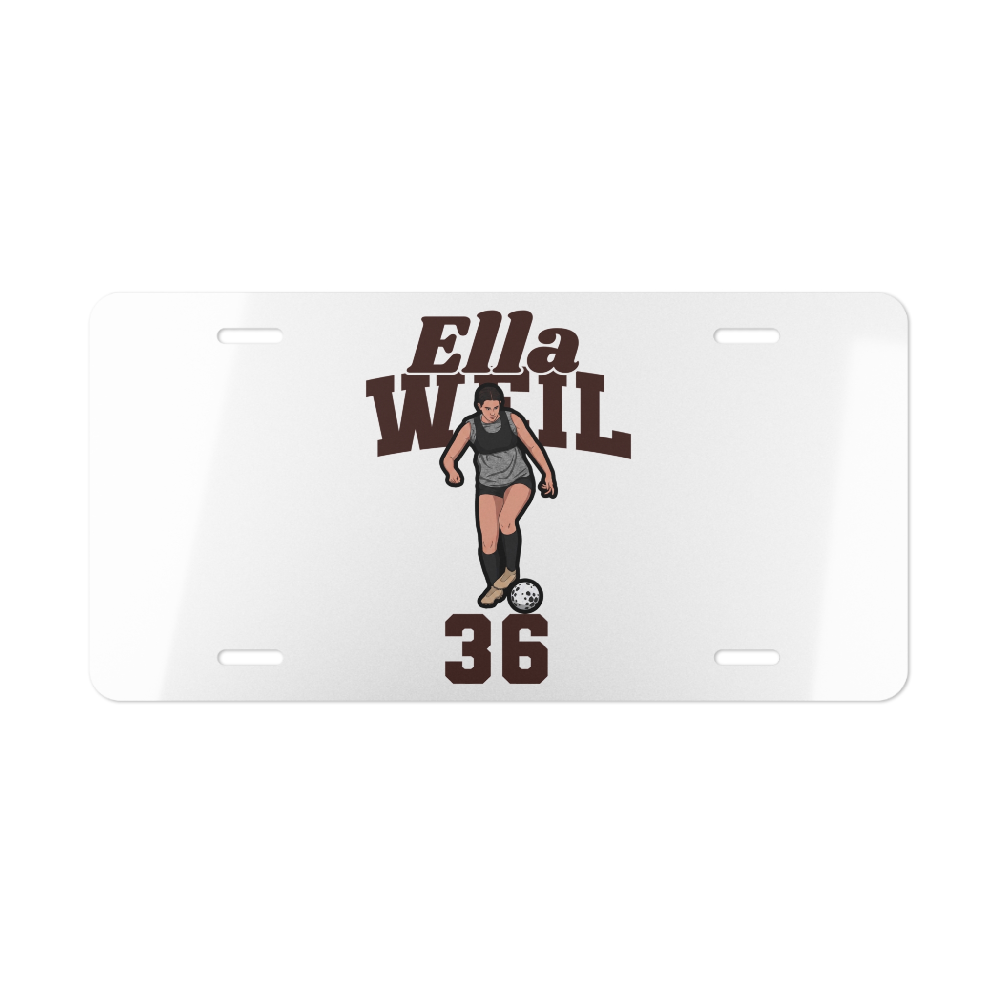 License Plate — character_signature_arch in Classic