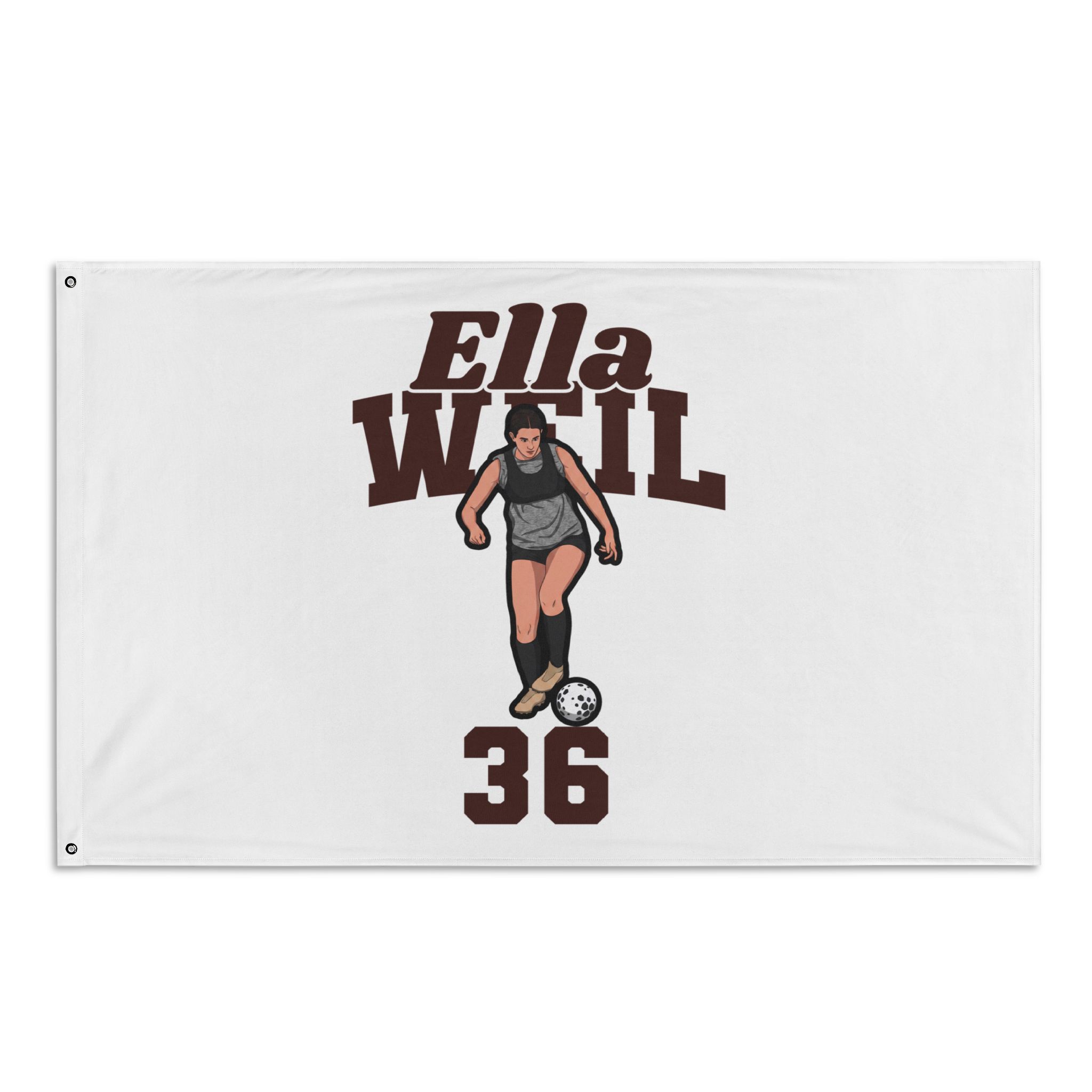 Flag (35 × 56 in) — character_signature_arch in Classic