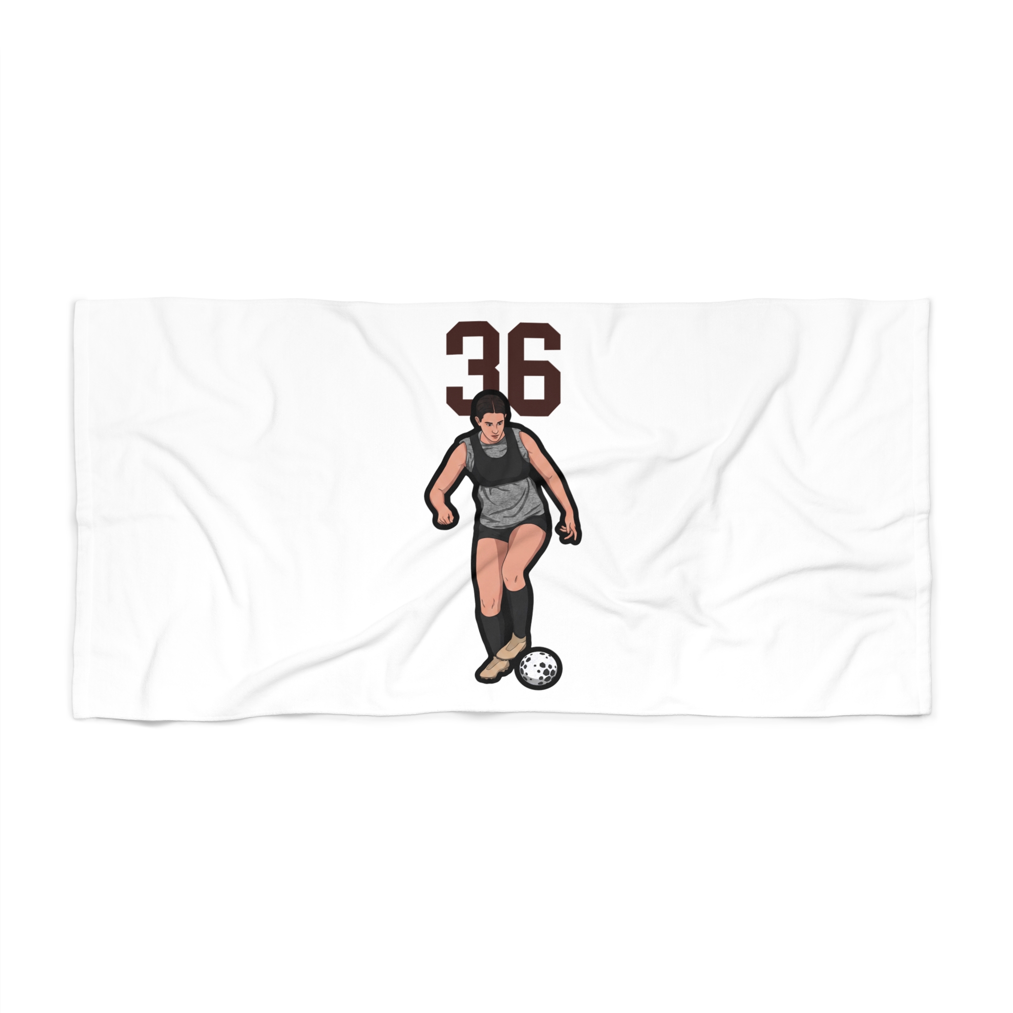 Beach Towel — character_number_top in Classic