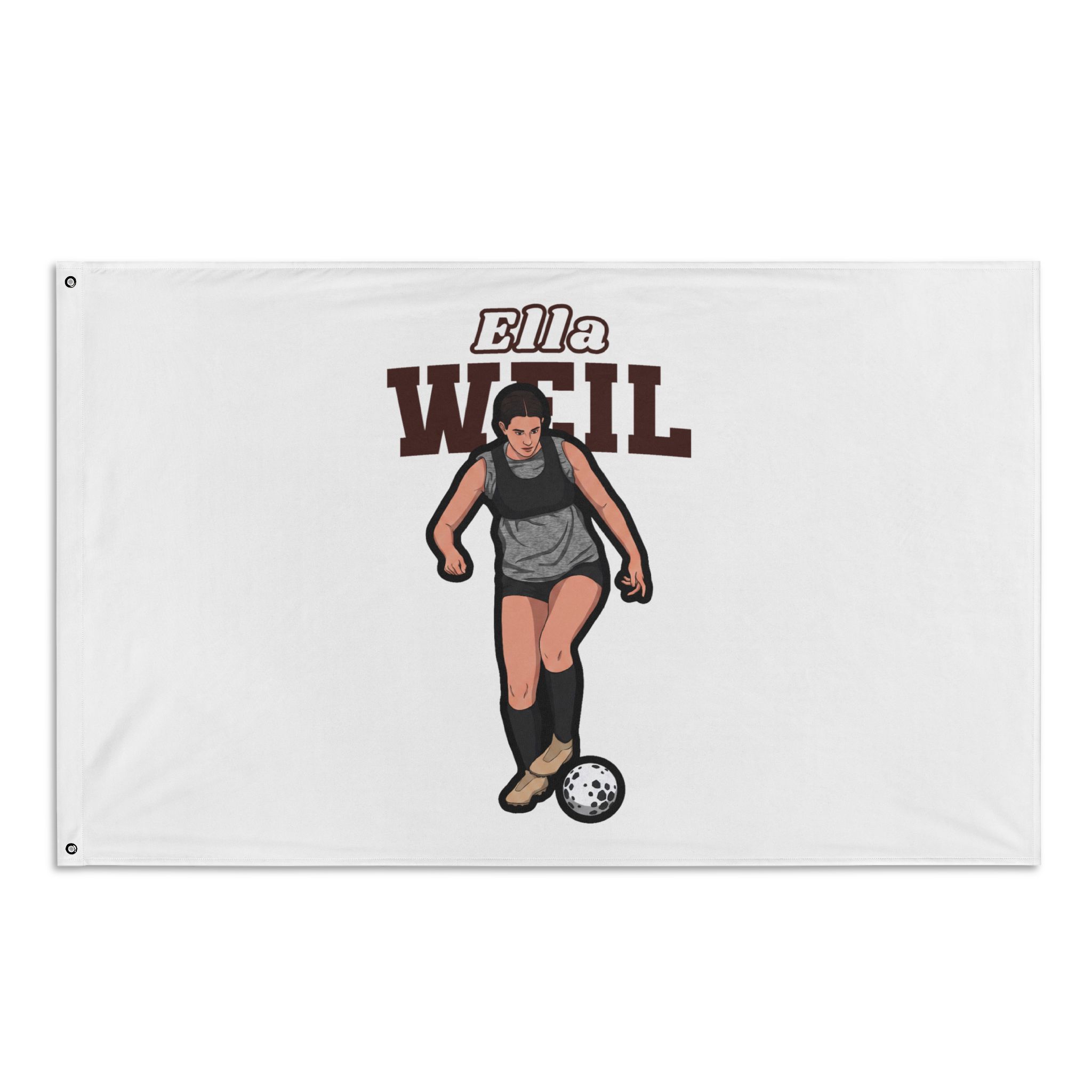 Flag (35 × 56 in) — character_name_arch in Classic