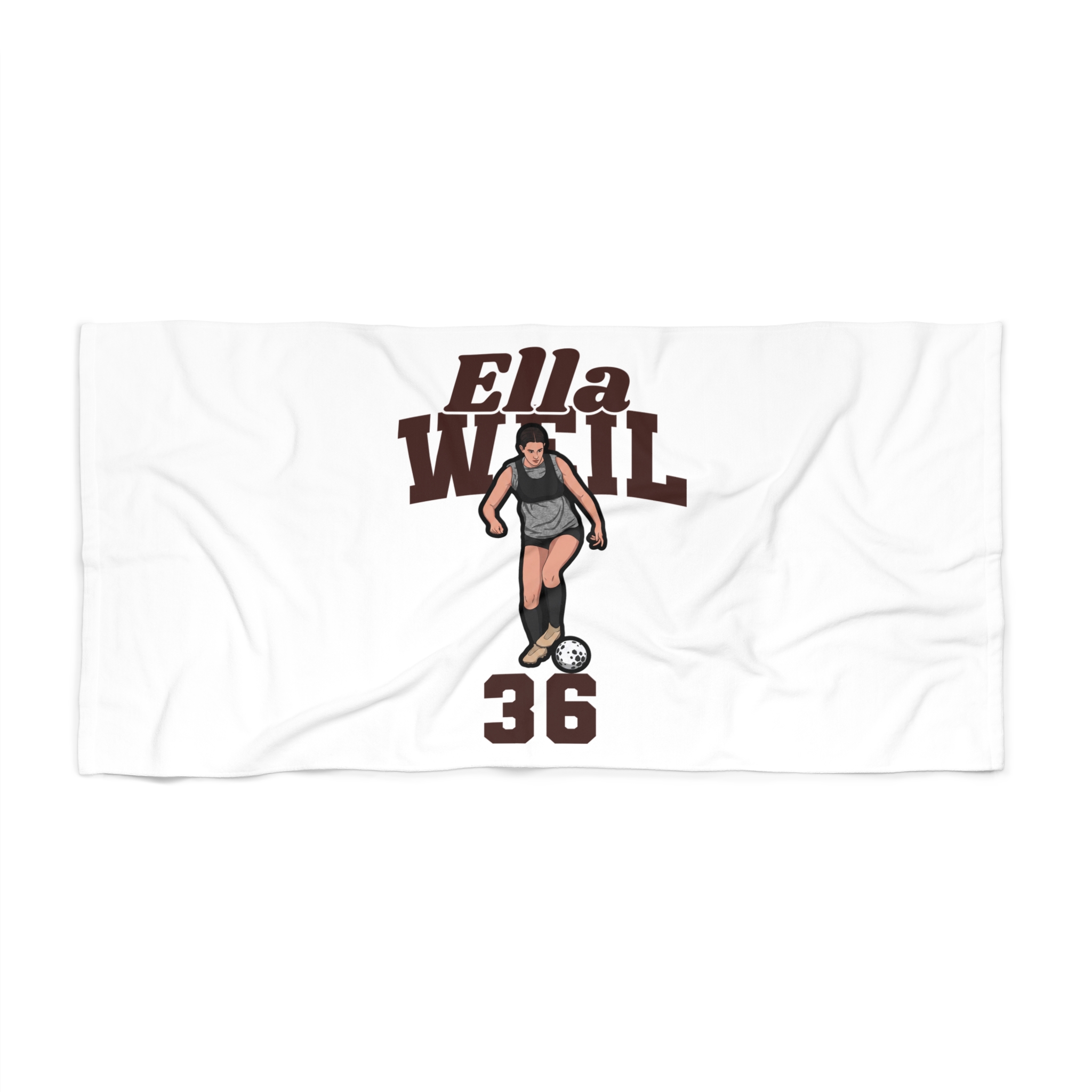 Beach Towel — character_signature_arch in Classic