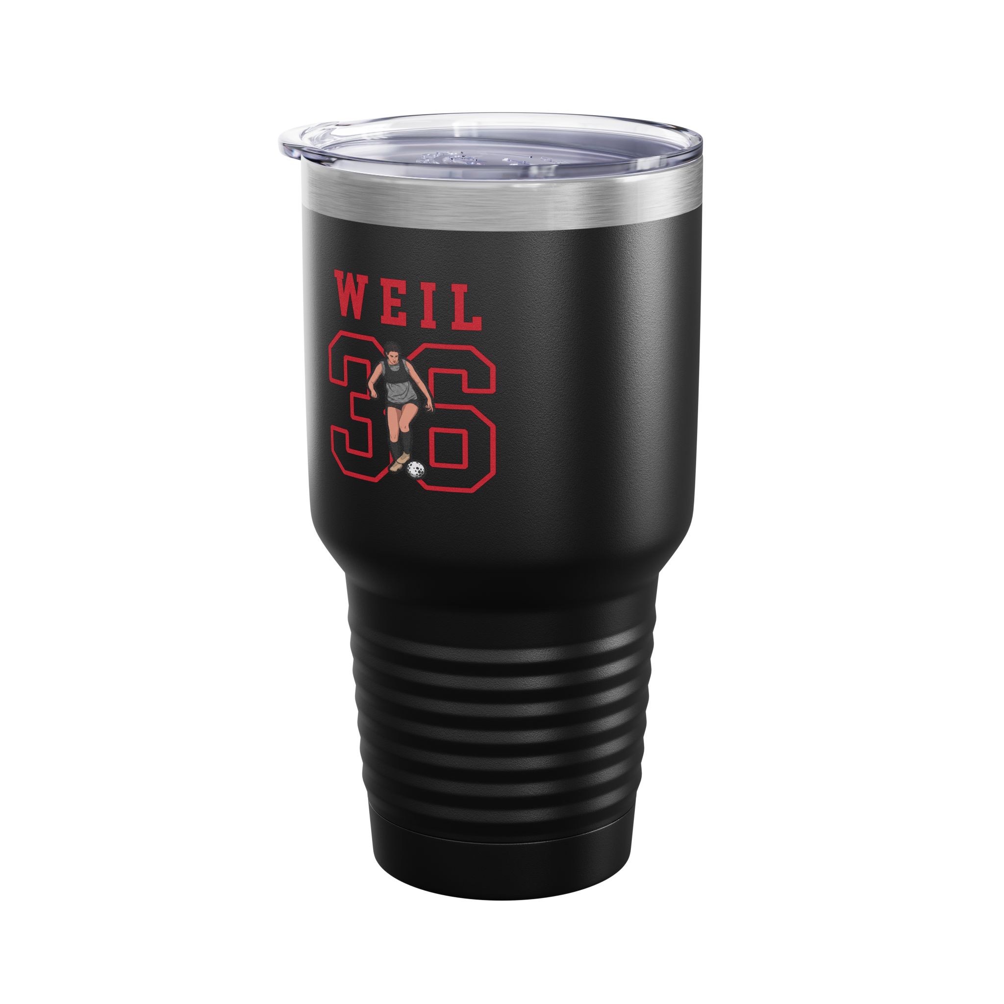 30oz Tumbler — character_shirsey in Black