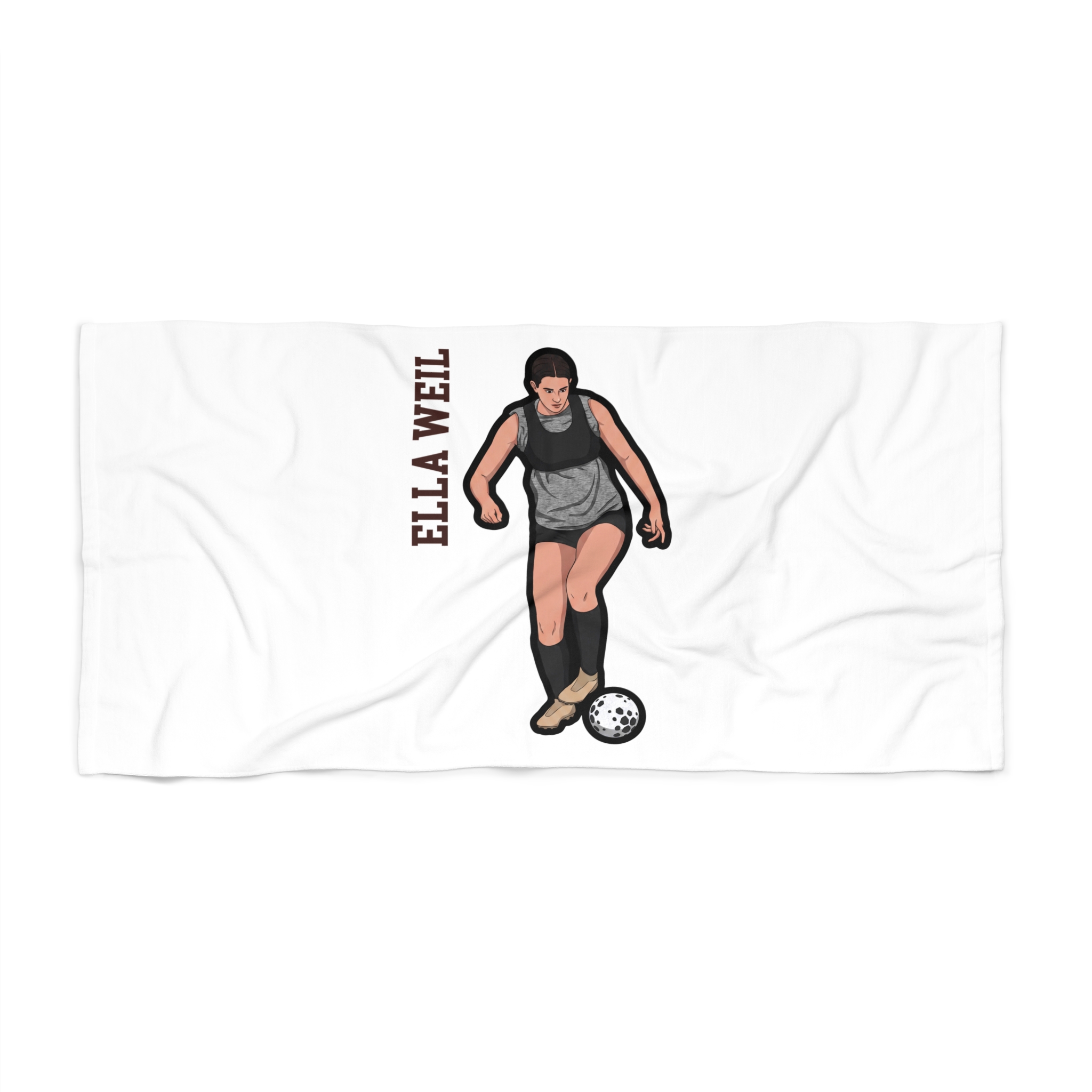 Beach Towel — character_name_vertical in Classic