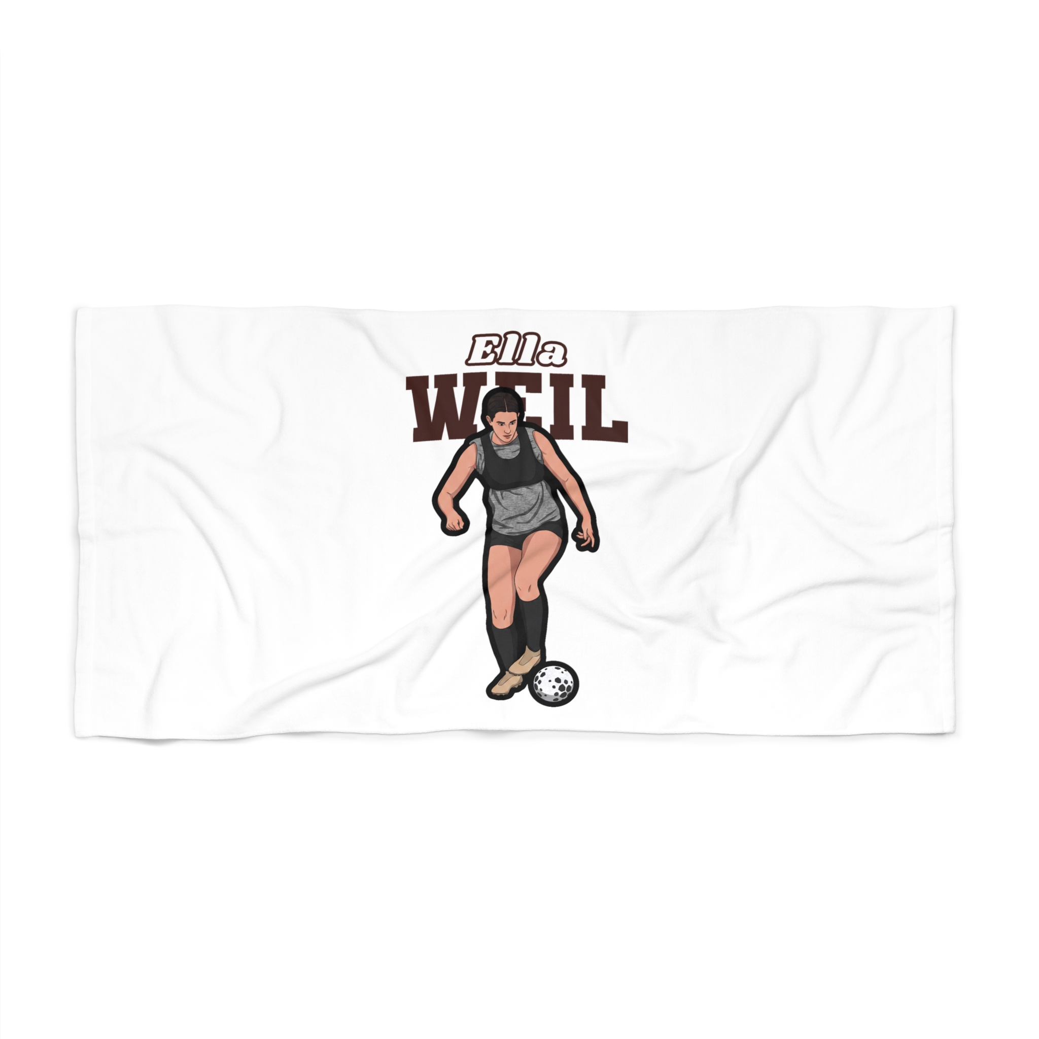 Beach Towel — character_name_arch in Classic