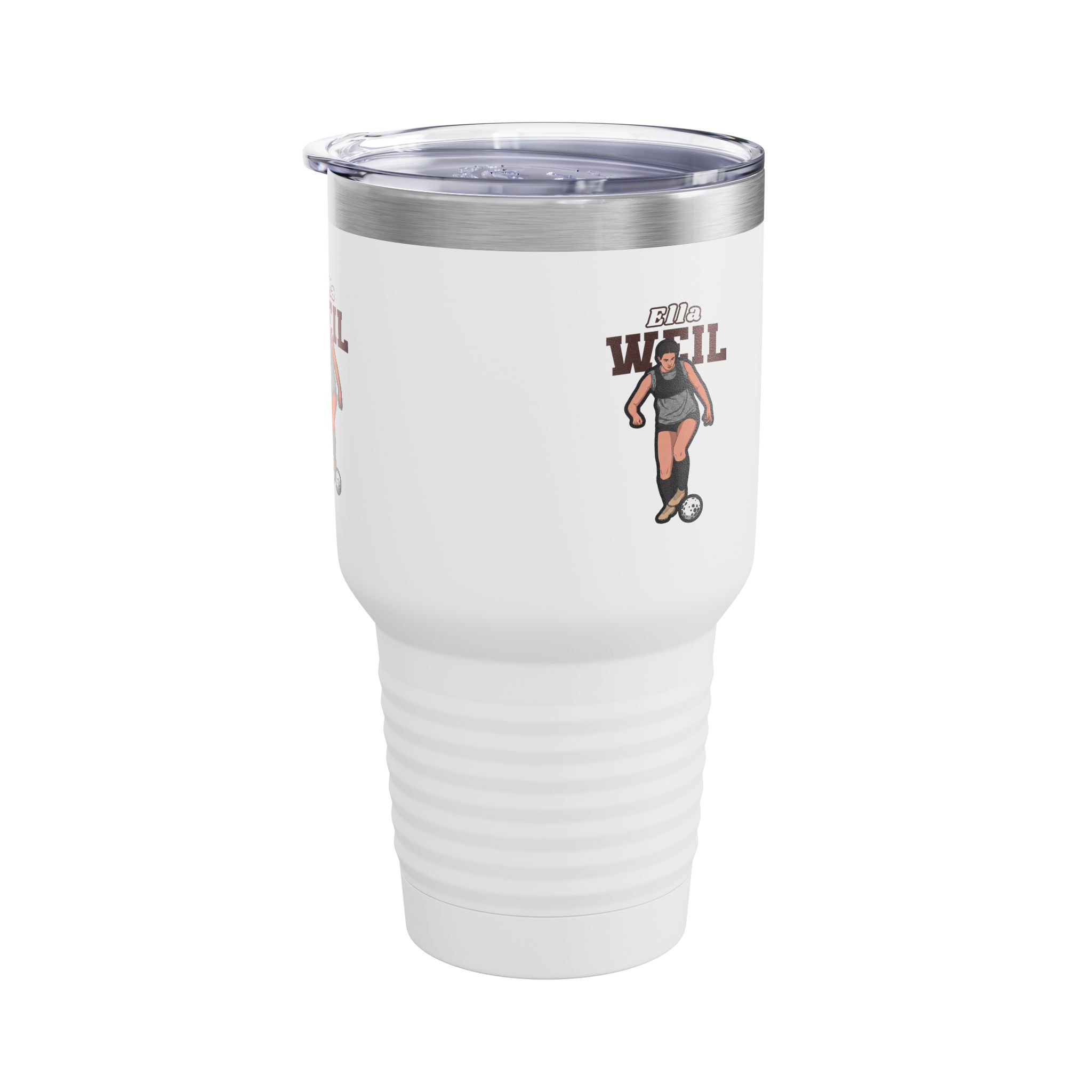 30oz Tumbler — character_name_arch in White