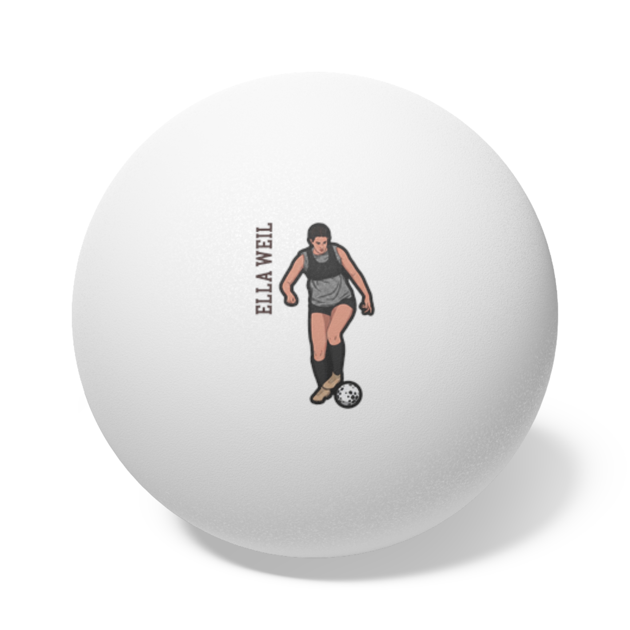 Ping Pong Balls, 6 pcs — character_name_vertical in White
