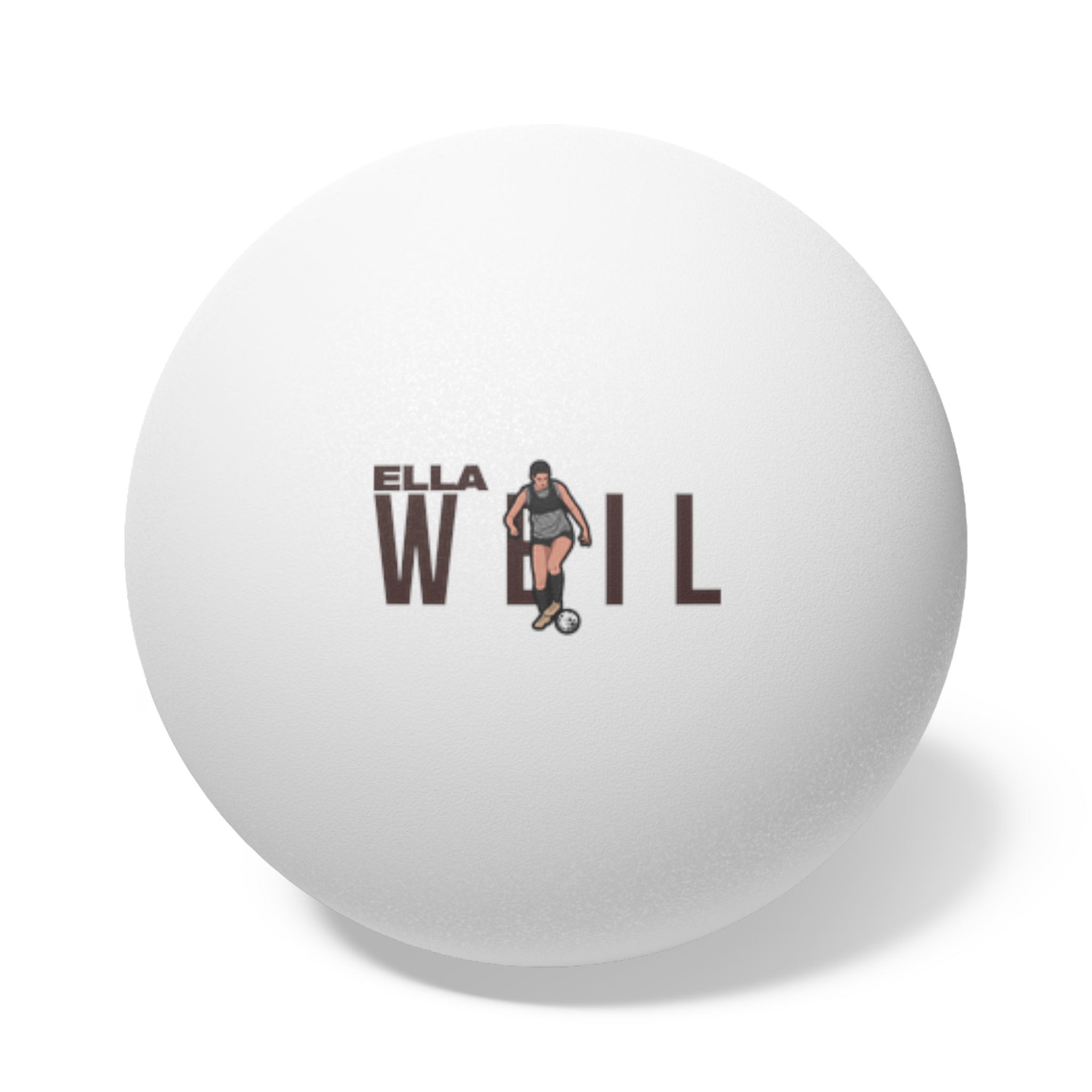 Ping Pong Balls, 6 pcs — character_player_name in White