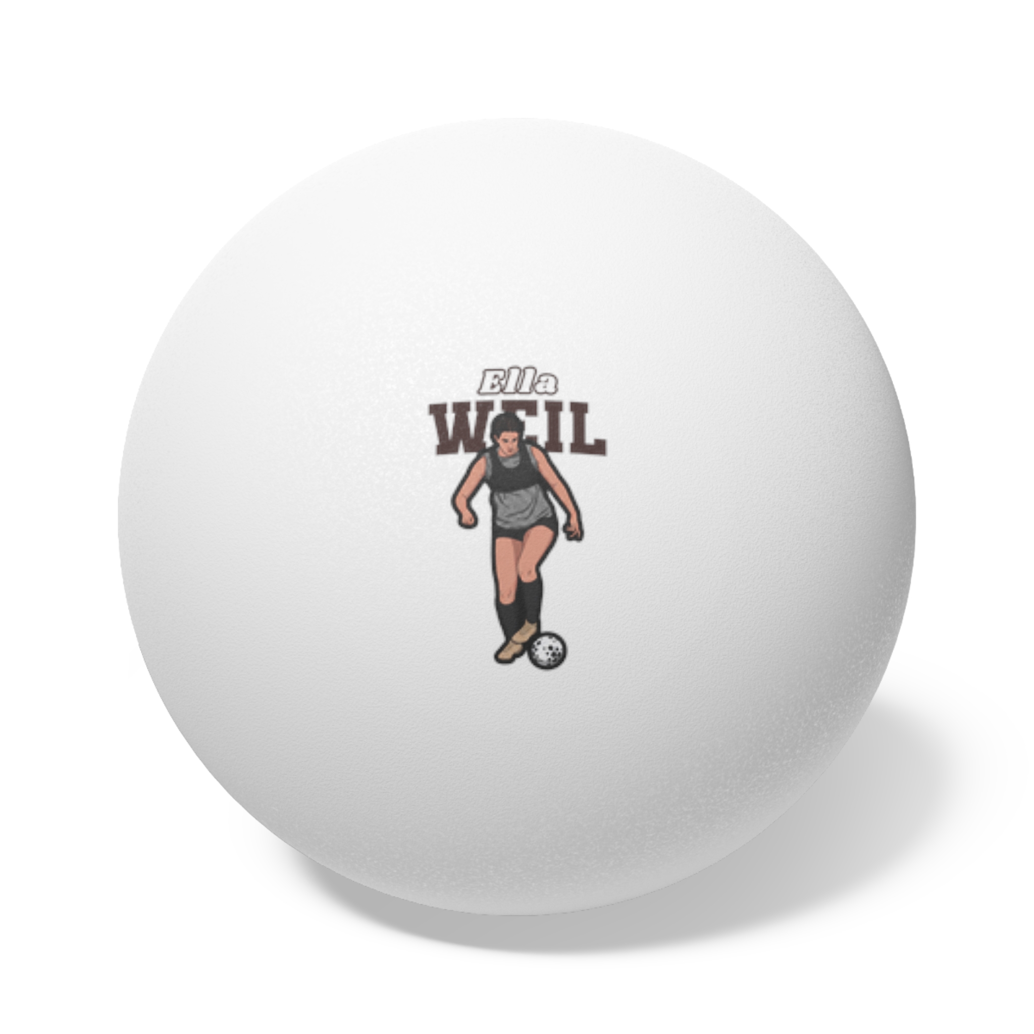 Ping Pong Balls, 6 pcs — character_name_arch in White