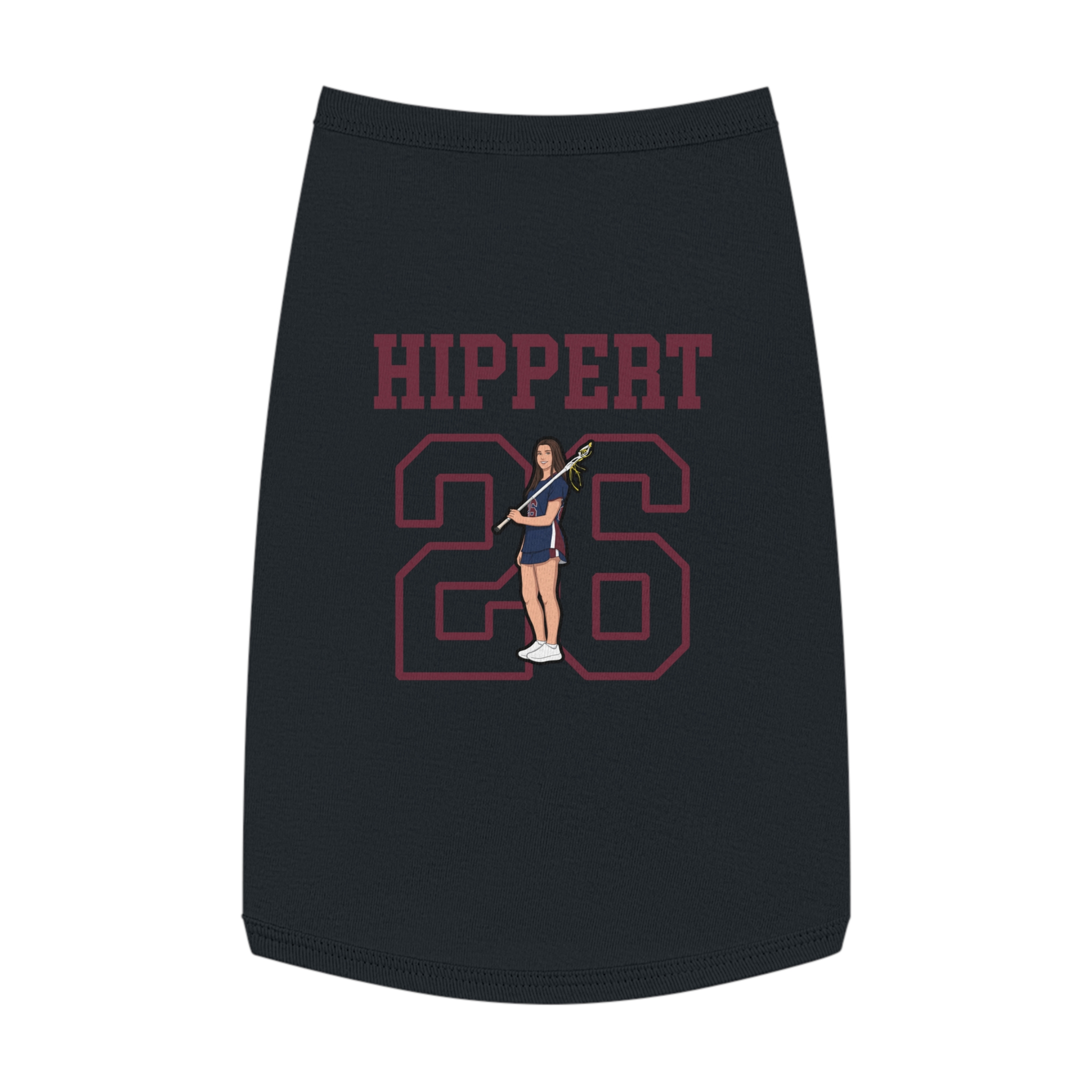 Pet Tank Top — character_shirsey in Black