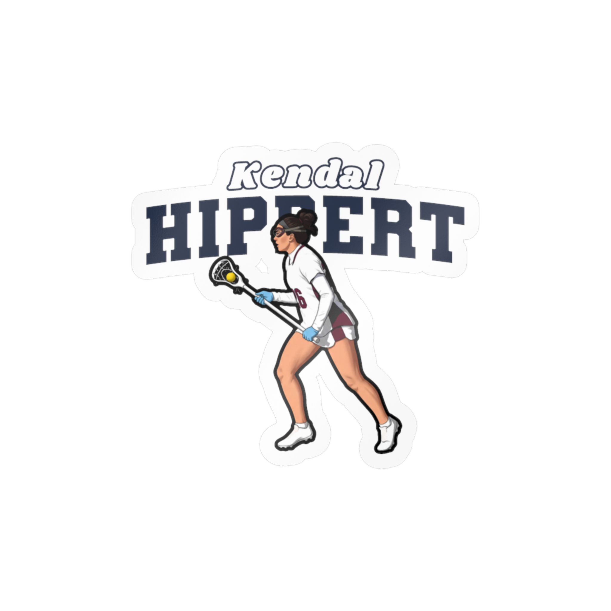 Vinyl Sticker — character_name_arch in Classic