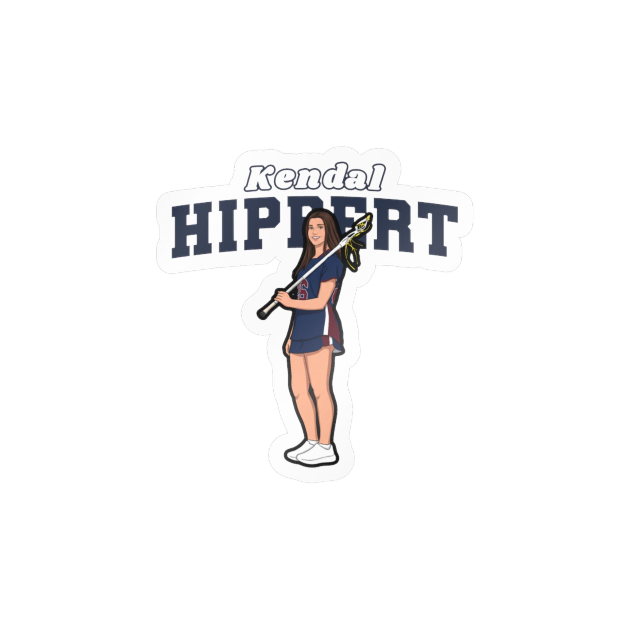 Vinyl Sticker — character_name_arch in Classic