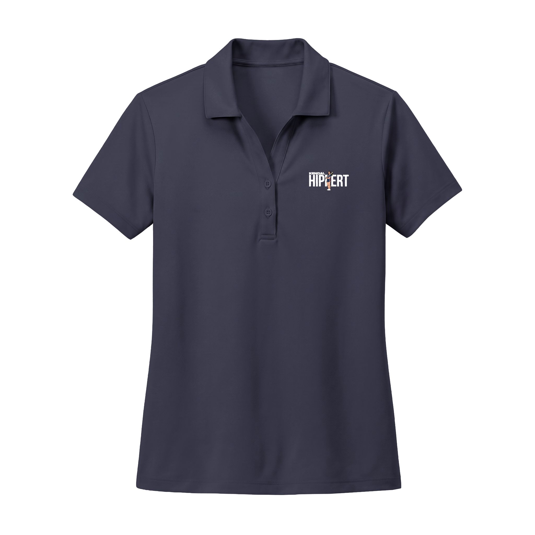 Women's Polo — character_player_name in Navy
