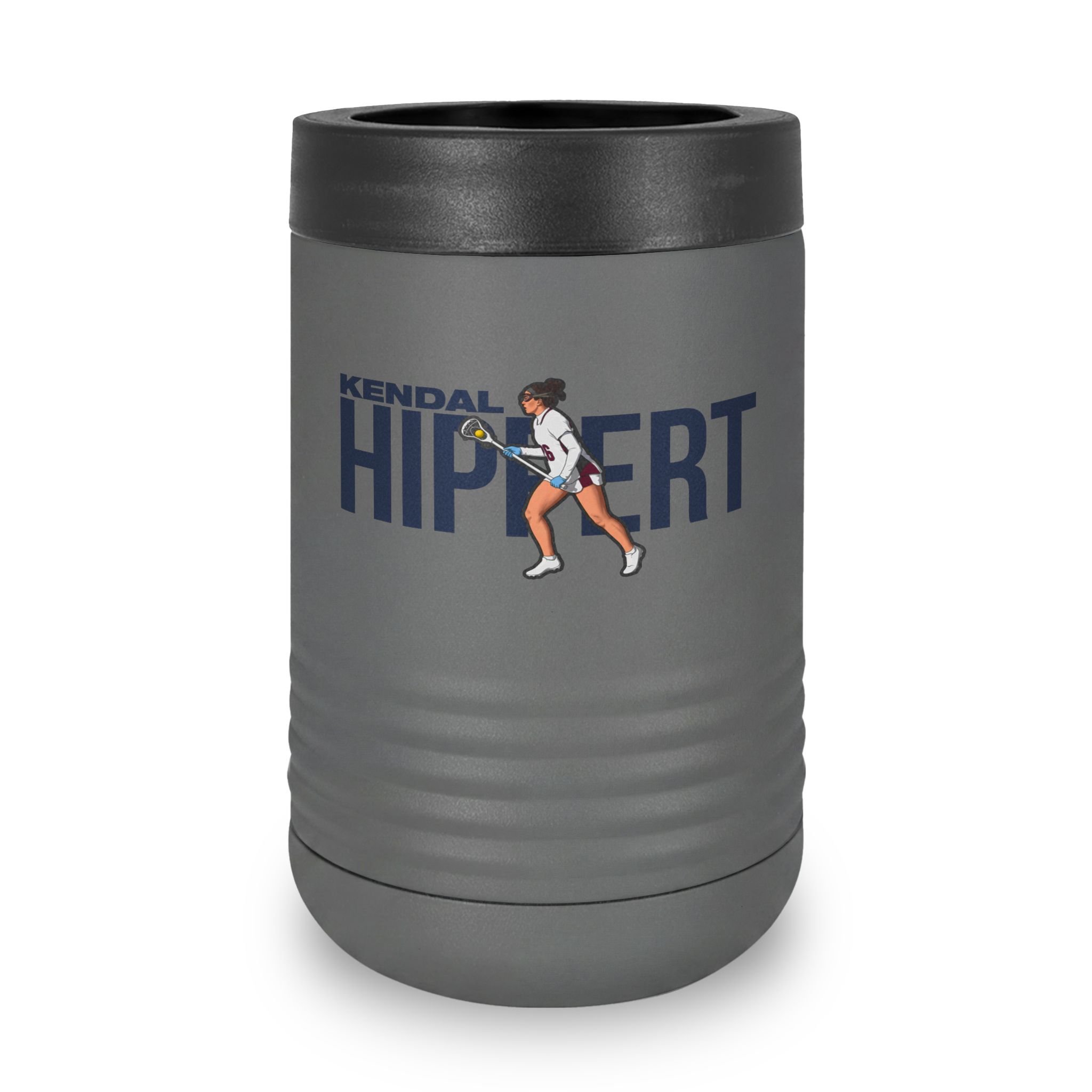 Stainless Can Cooler — character_player_name in Grey