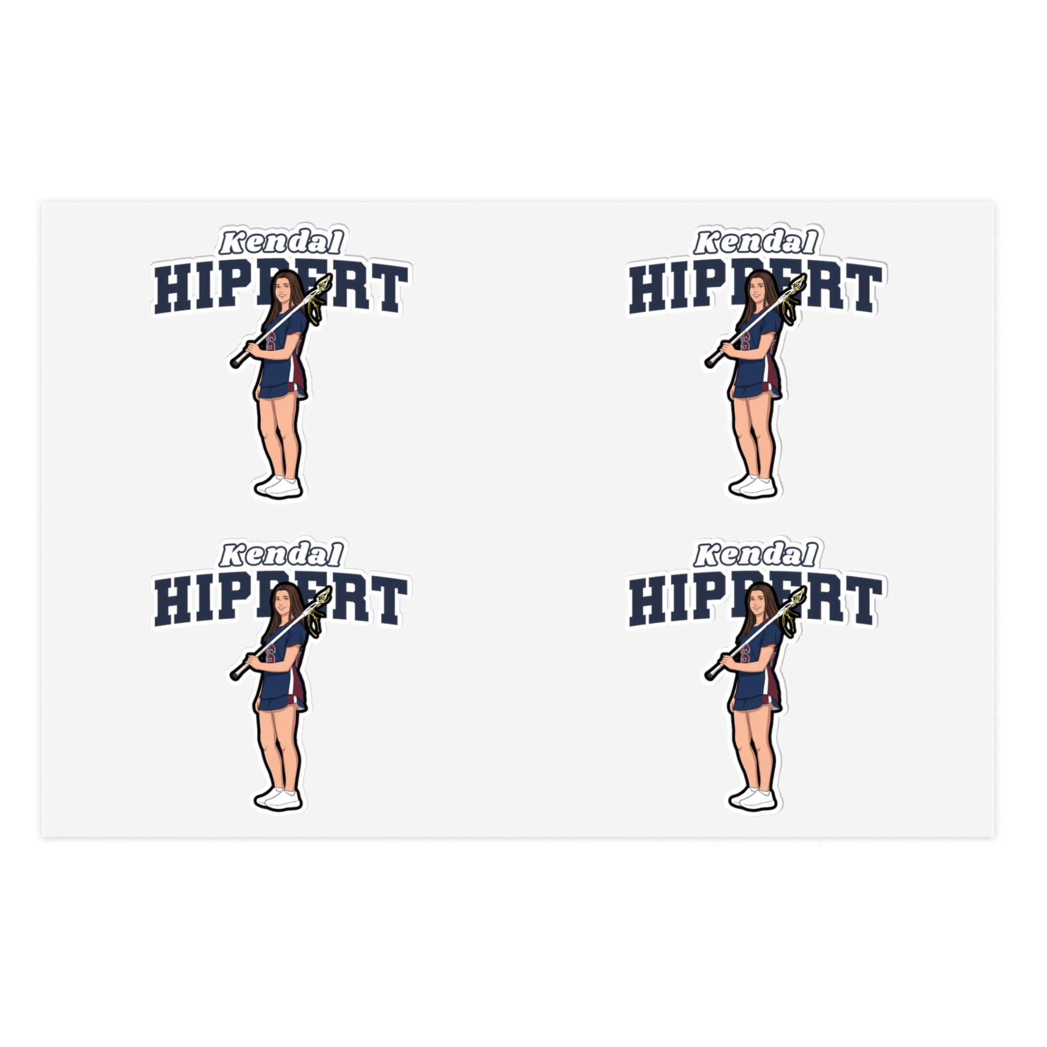 Sticker Sheet — character_name_arch in Classic