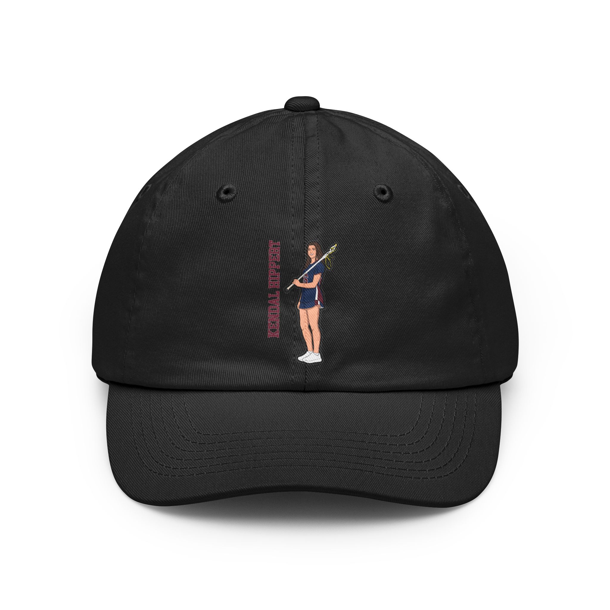 Classic Cap — character_name_vertical in Black