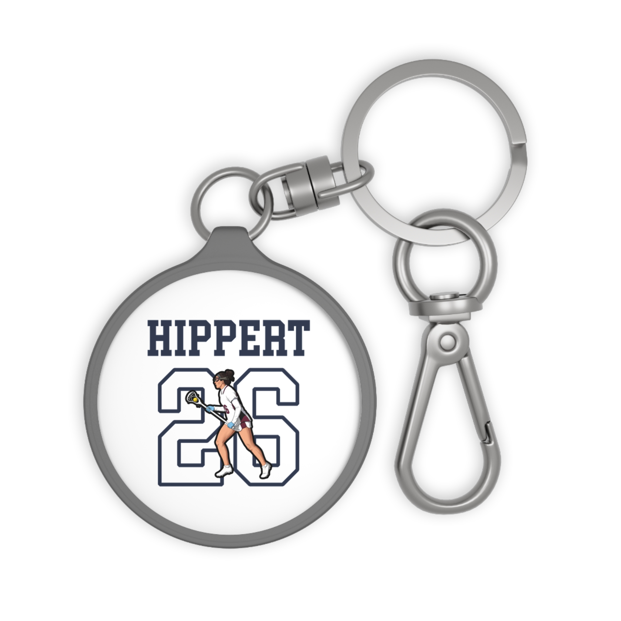 Keychain — character_shirsey in Grey