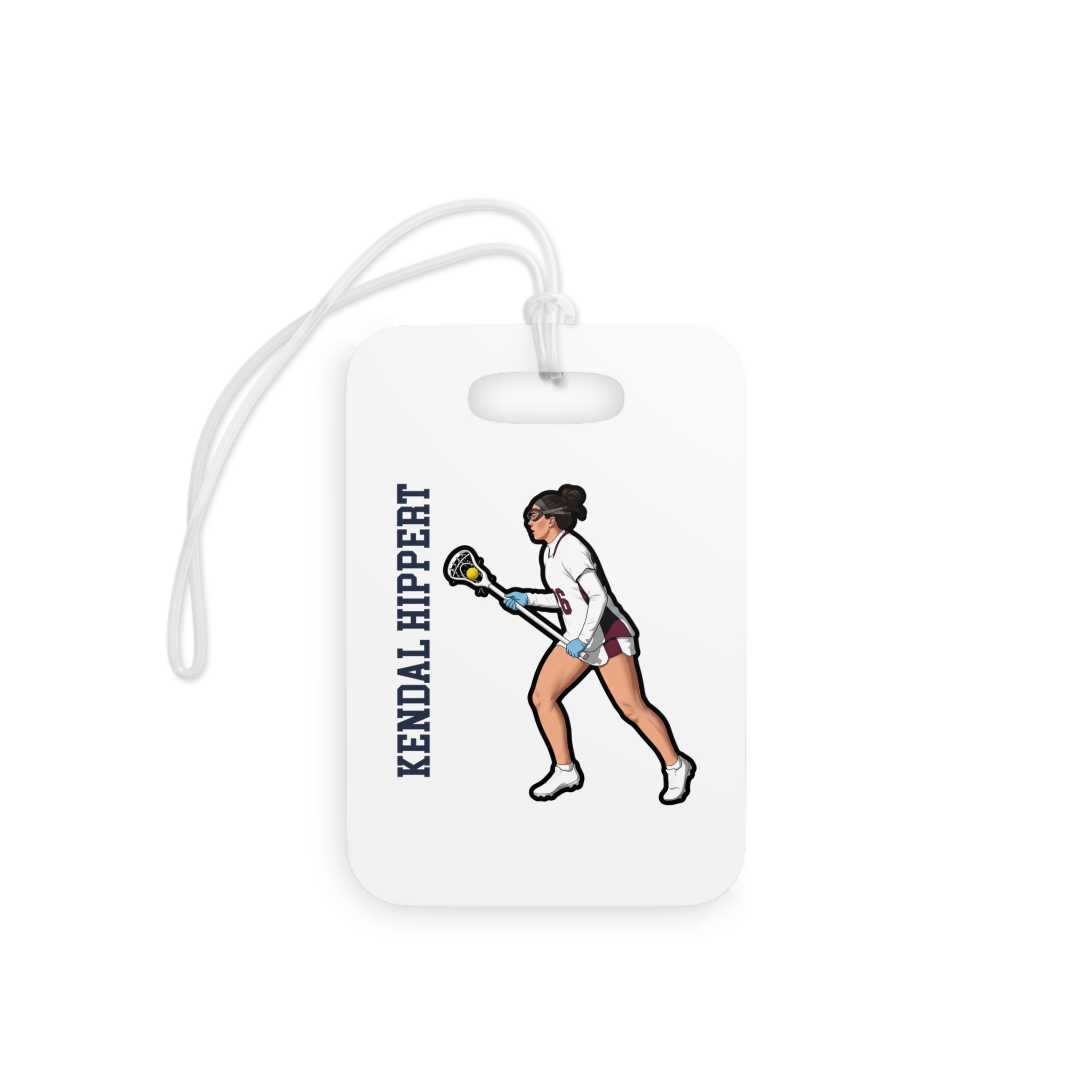 Bag Tag — character_name_vertical in Classic