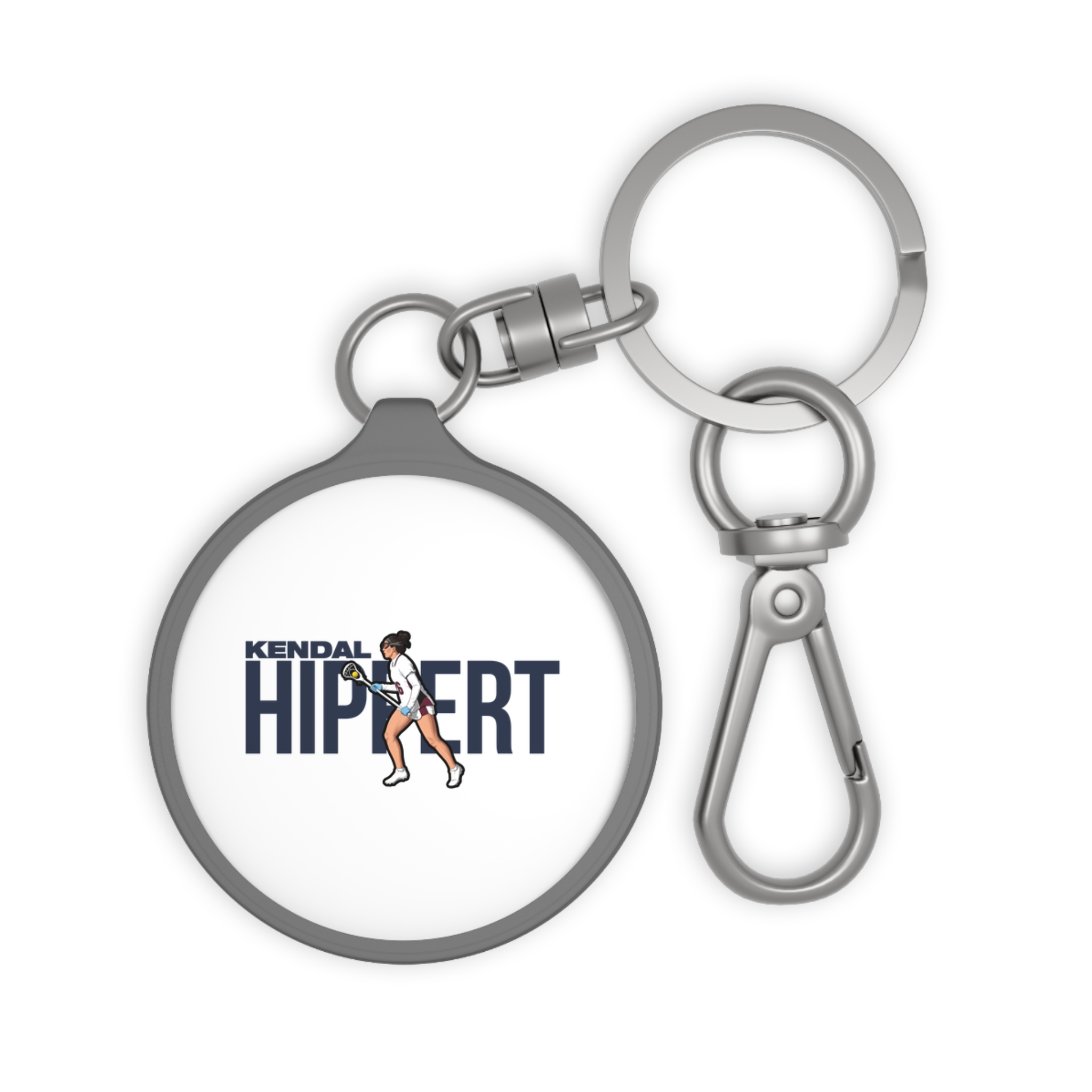 Keychain — character_player_name in Grey