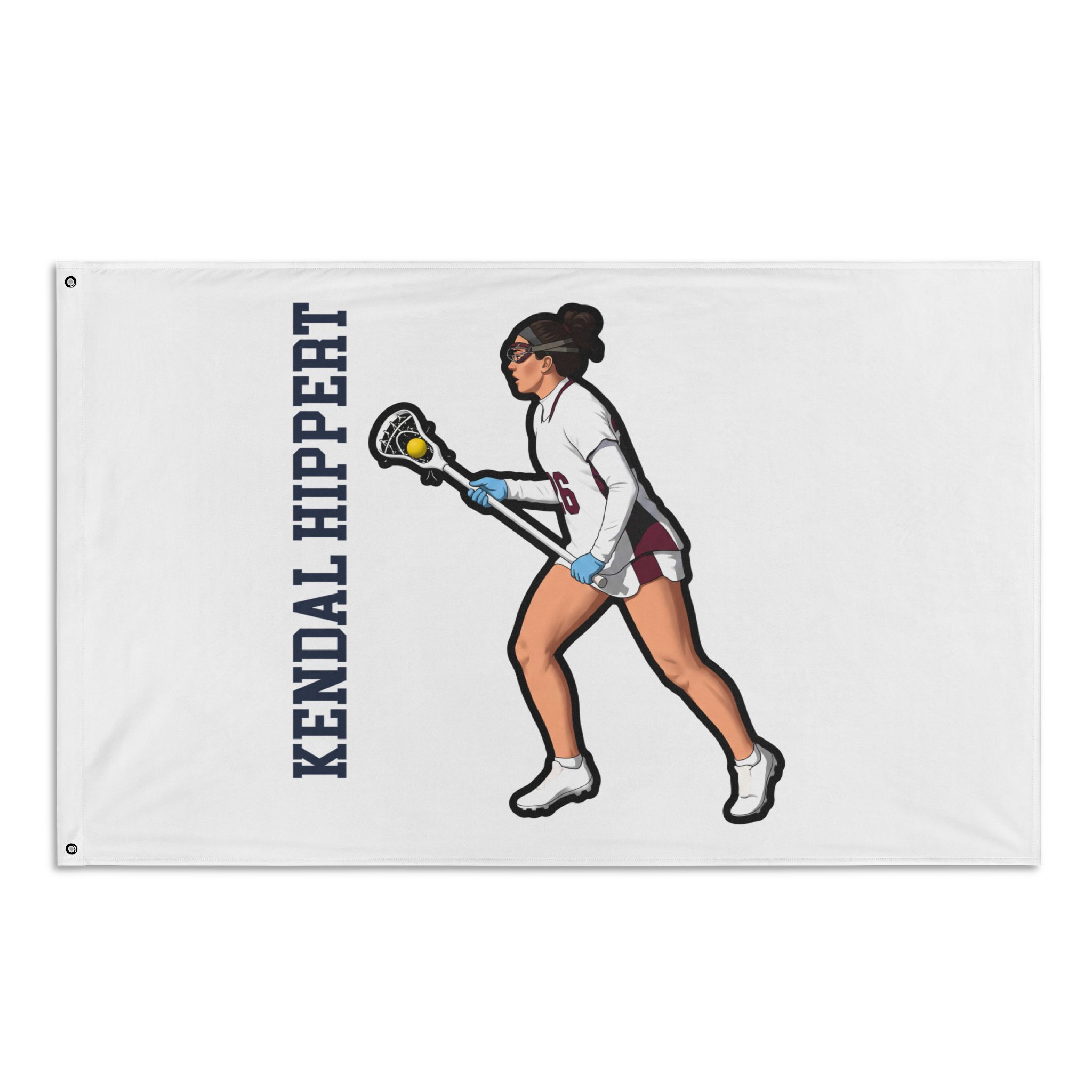 Flag (35 × 56 in) — character_name_vertical in Classic