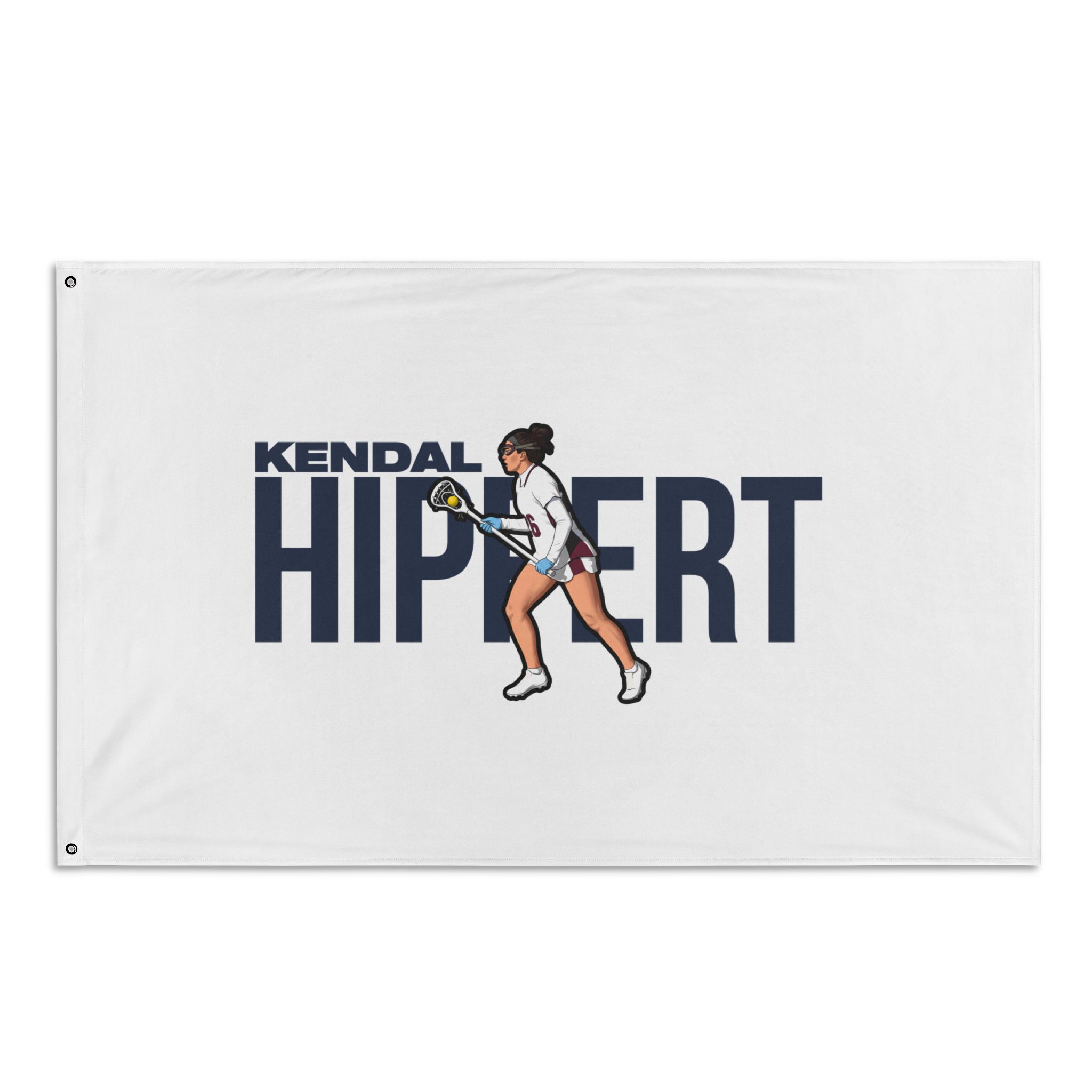 Flag (35 × 56 in) — character_player_name in Classic