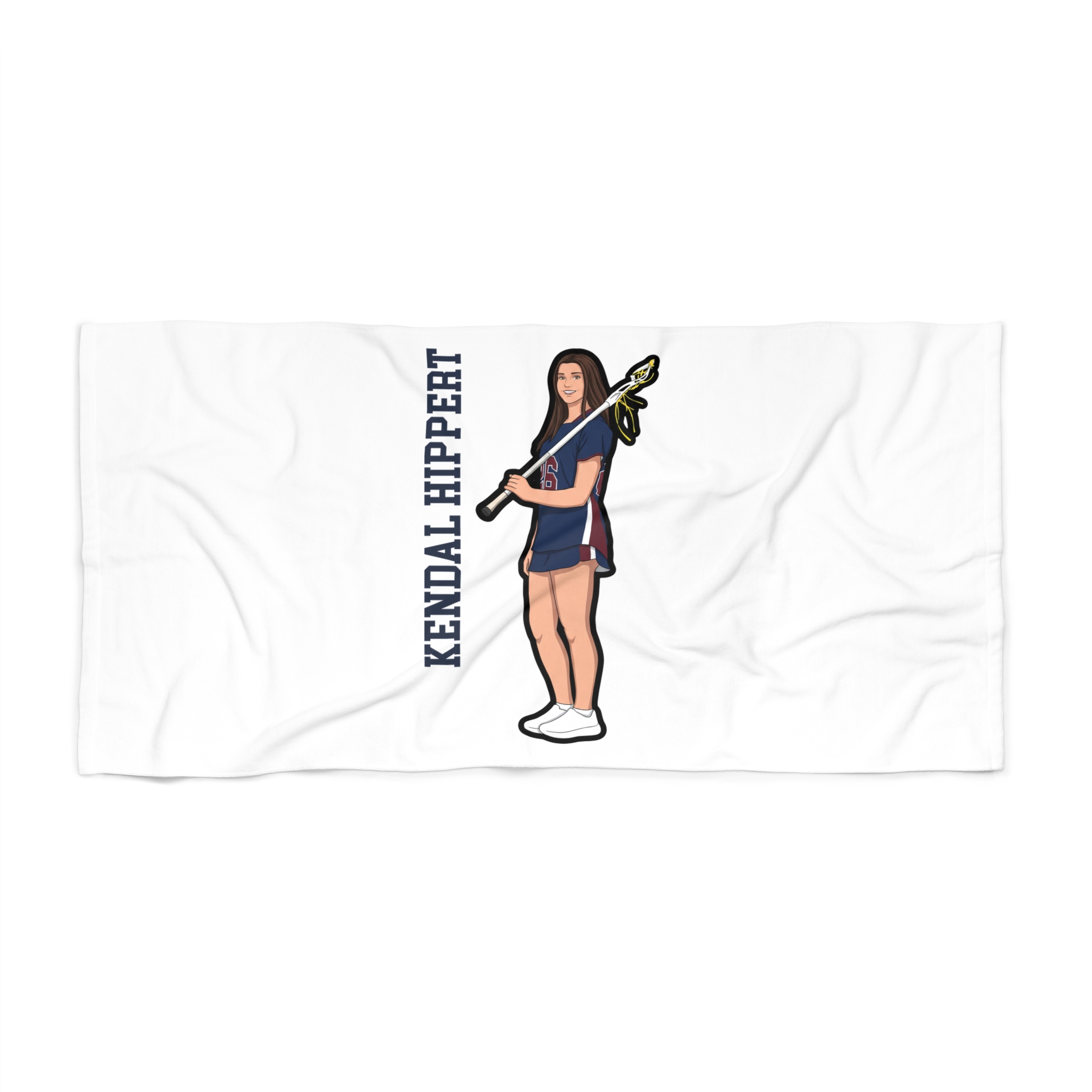 Beach Towel — character_name_vertical in Classic