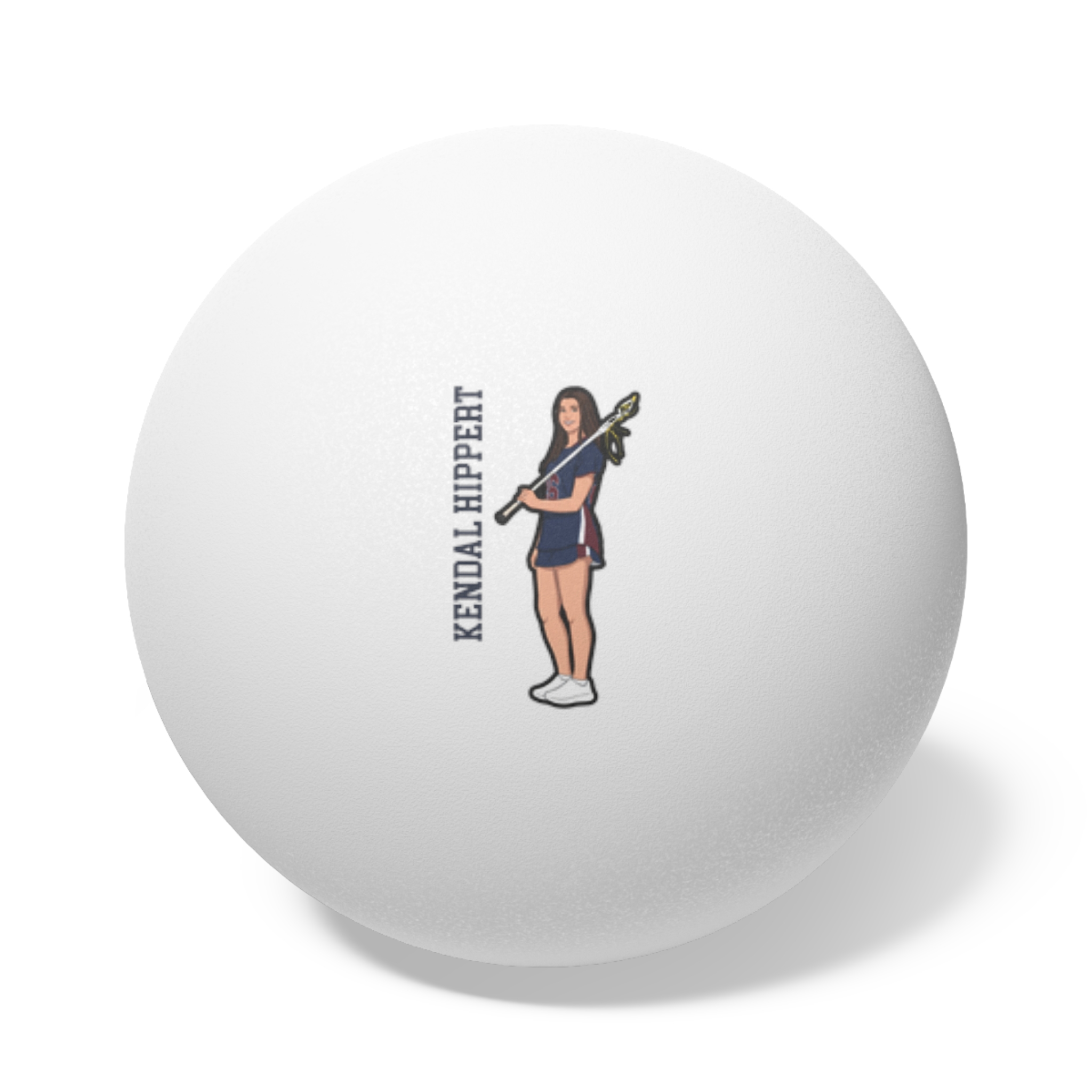 Ping Pong Balls, 6 pcs — character_name_vertical in White