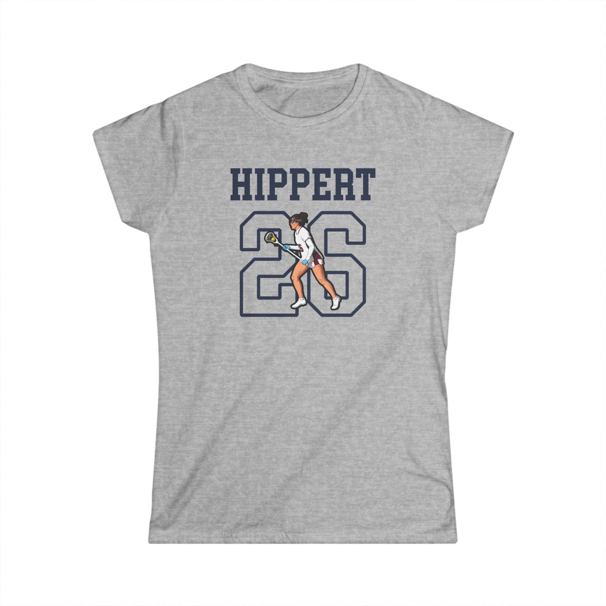 Women's Softstyle Tee — character_shirsey in Grey