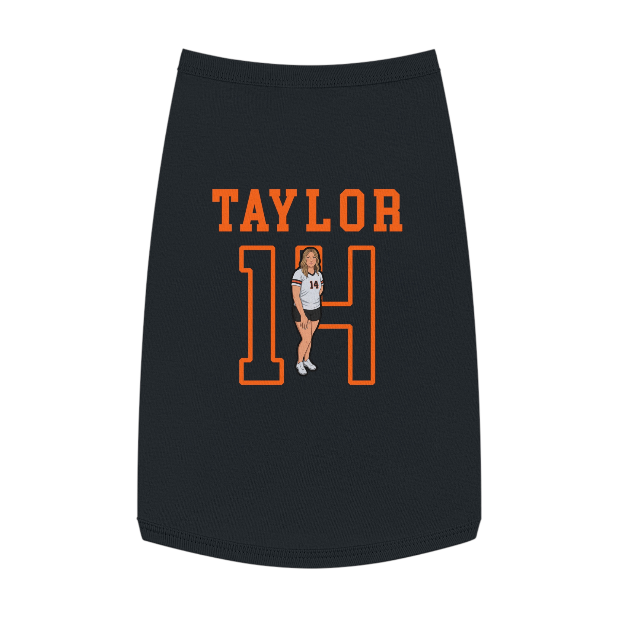 Pet Tank Top — character_shirsey in Black