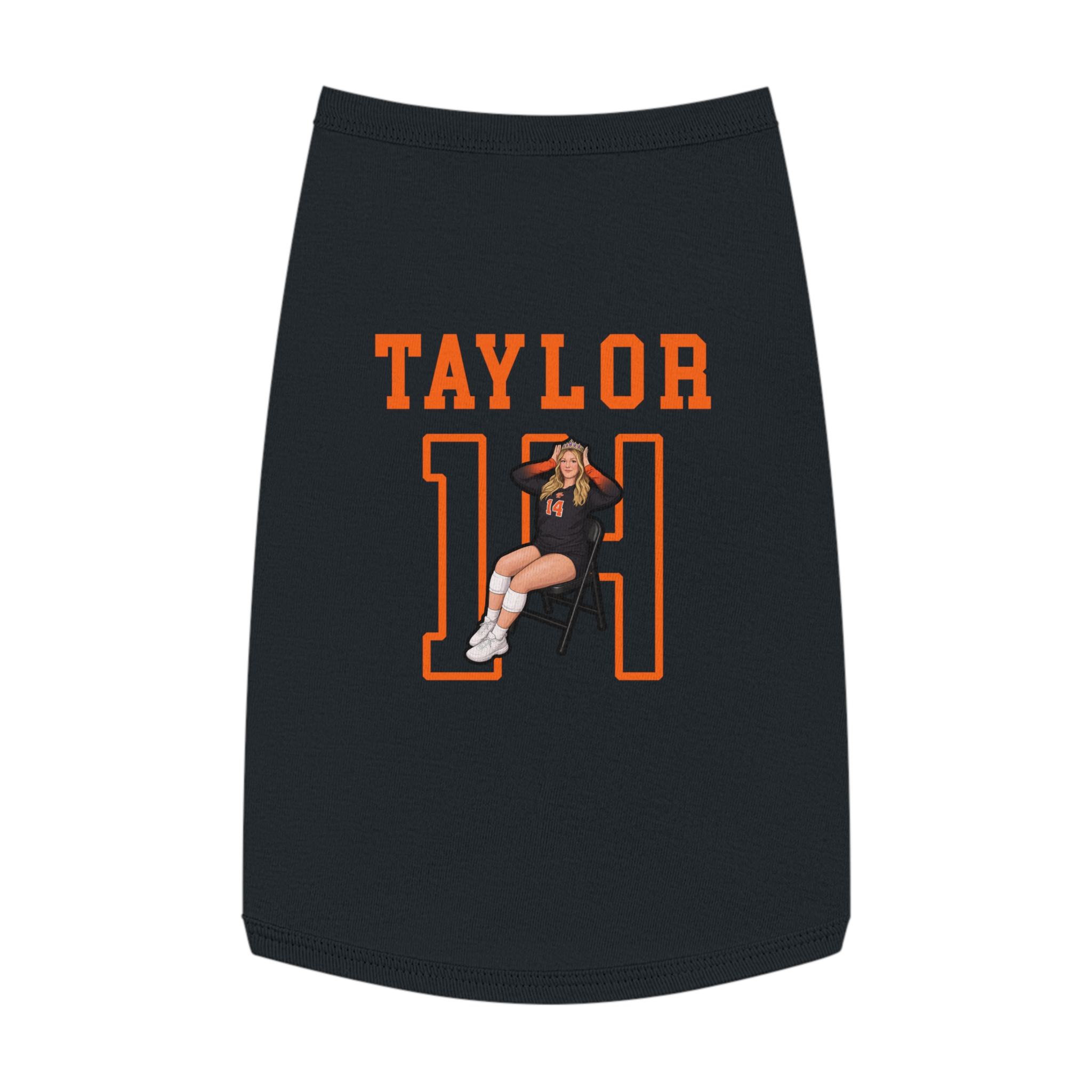 Pet Tank Top — character_shirsey in Black