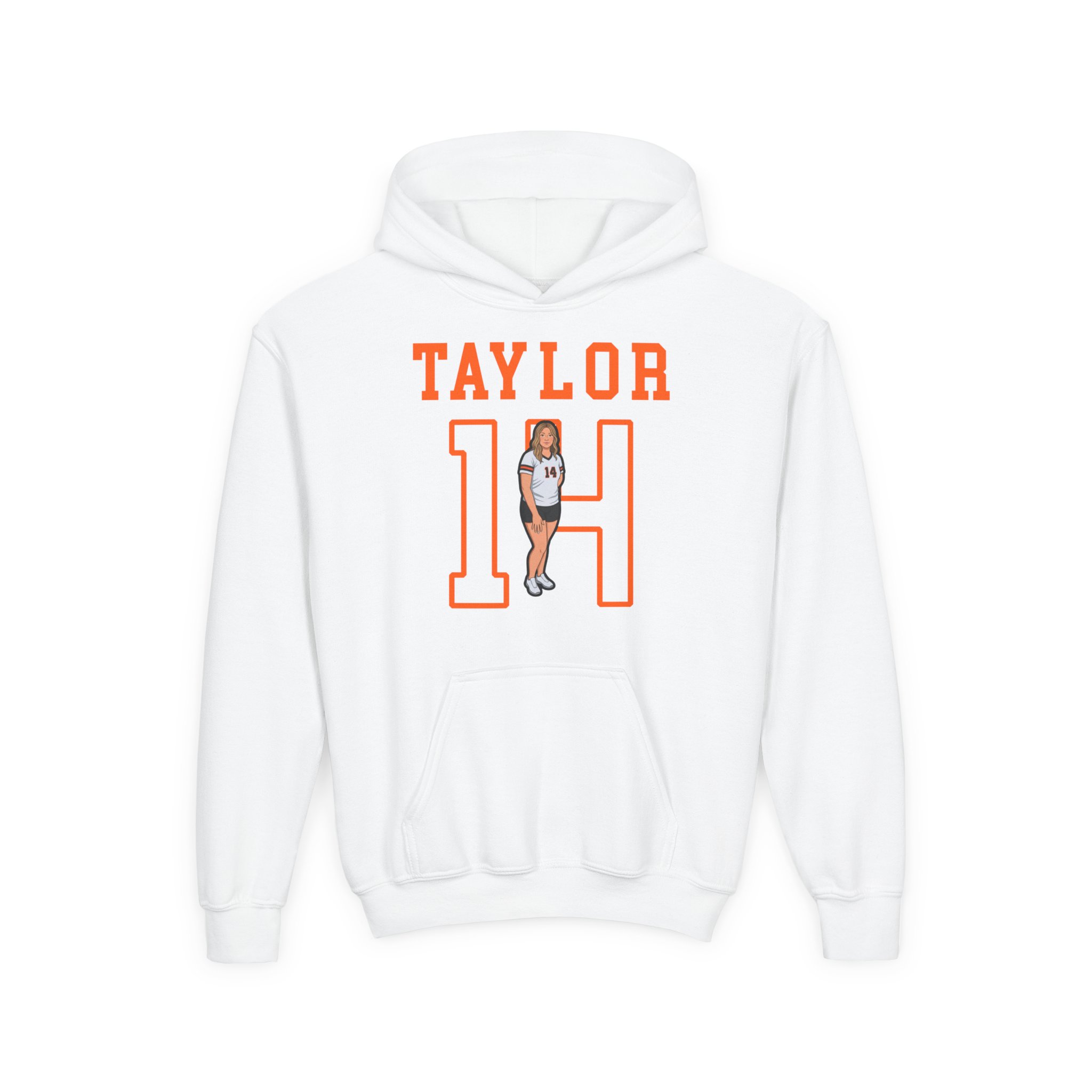 Youth Hoodie — character_shirsey in White