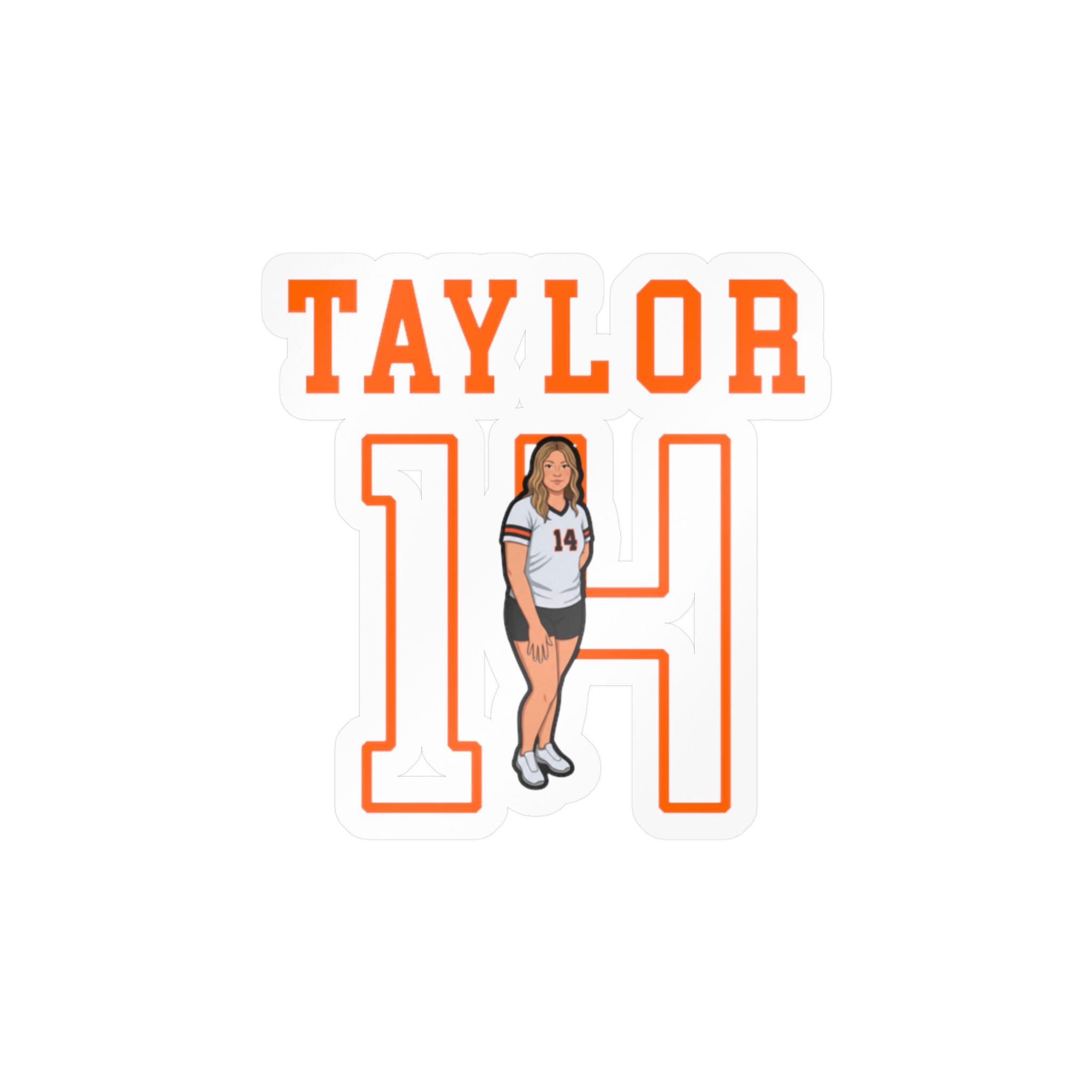 Vinyl Sticker — character_shirsey in Classic