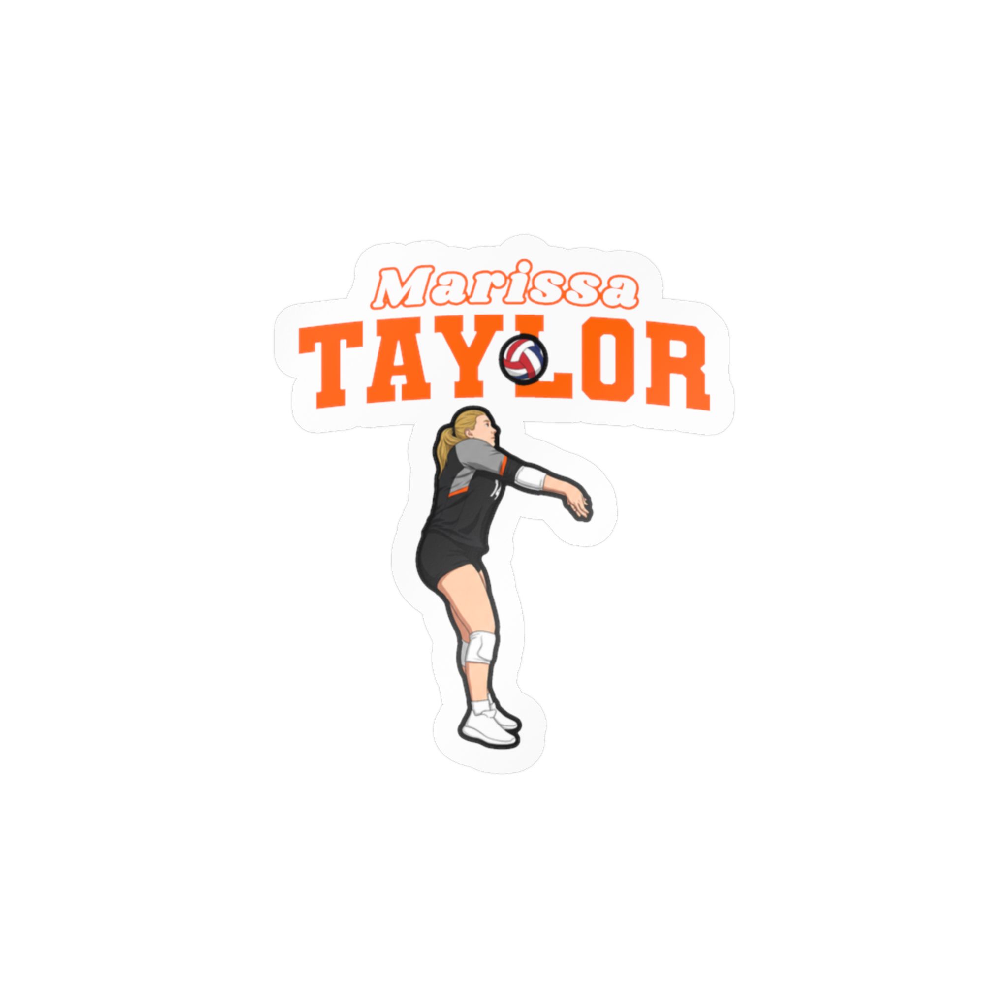 Vinyl Sticker — character_name_arch in Classic