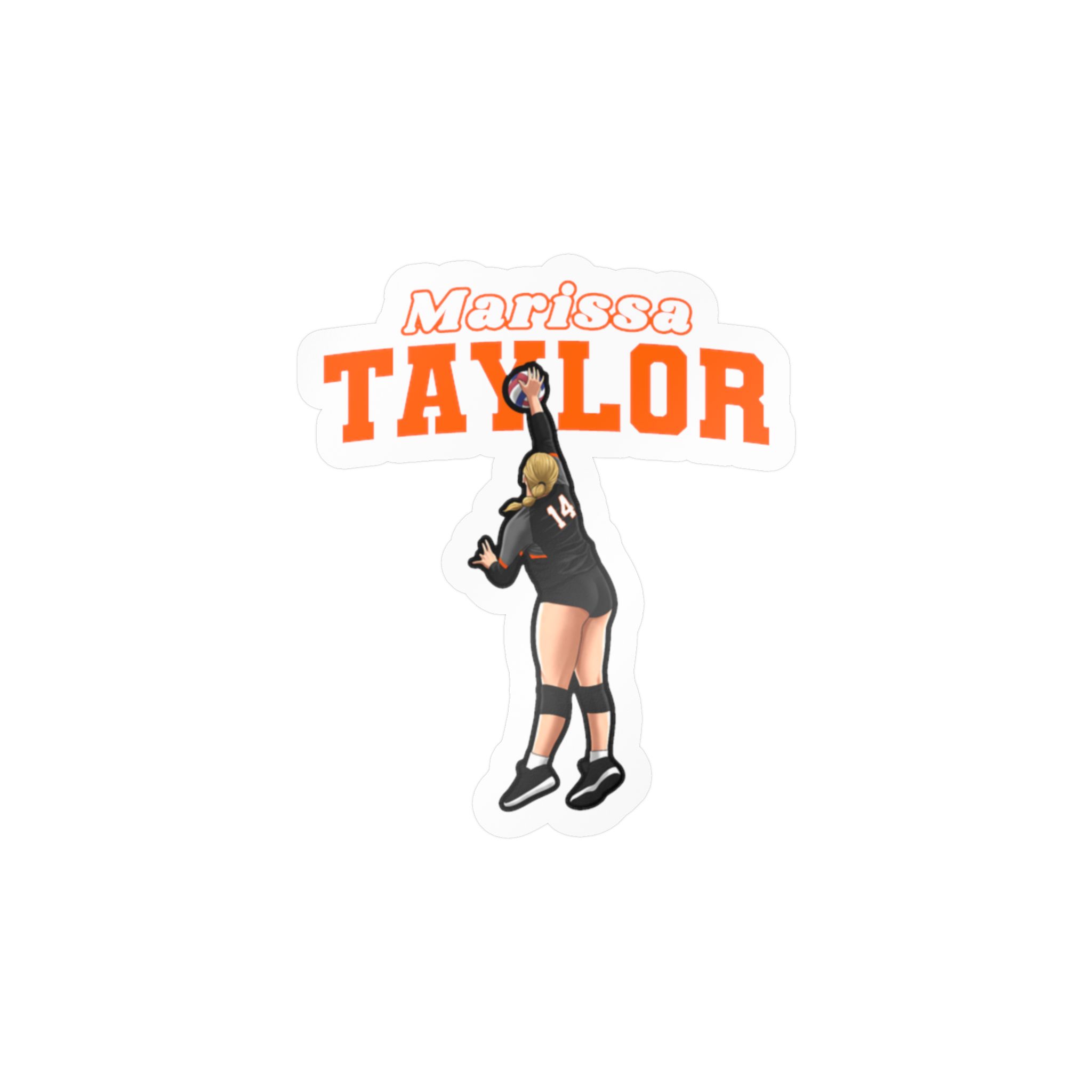 Vinyl Sticker — character_name_arch in Classic