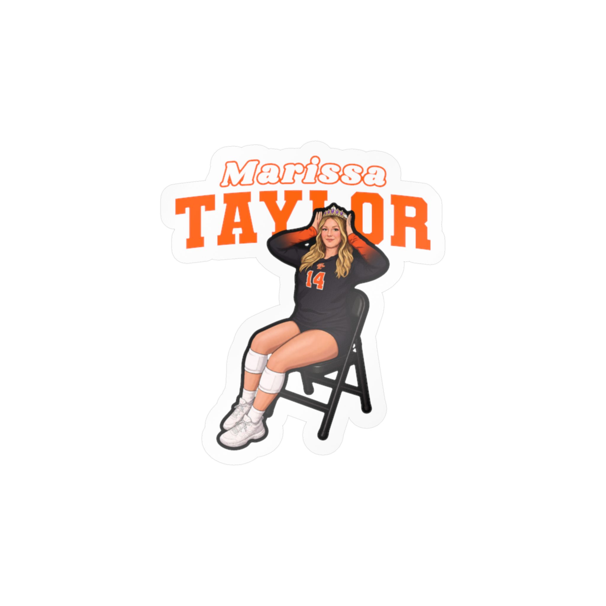 Vinyl Sticker — character_name_arch in Classic