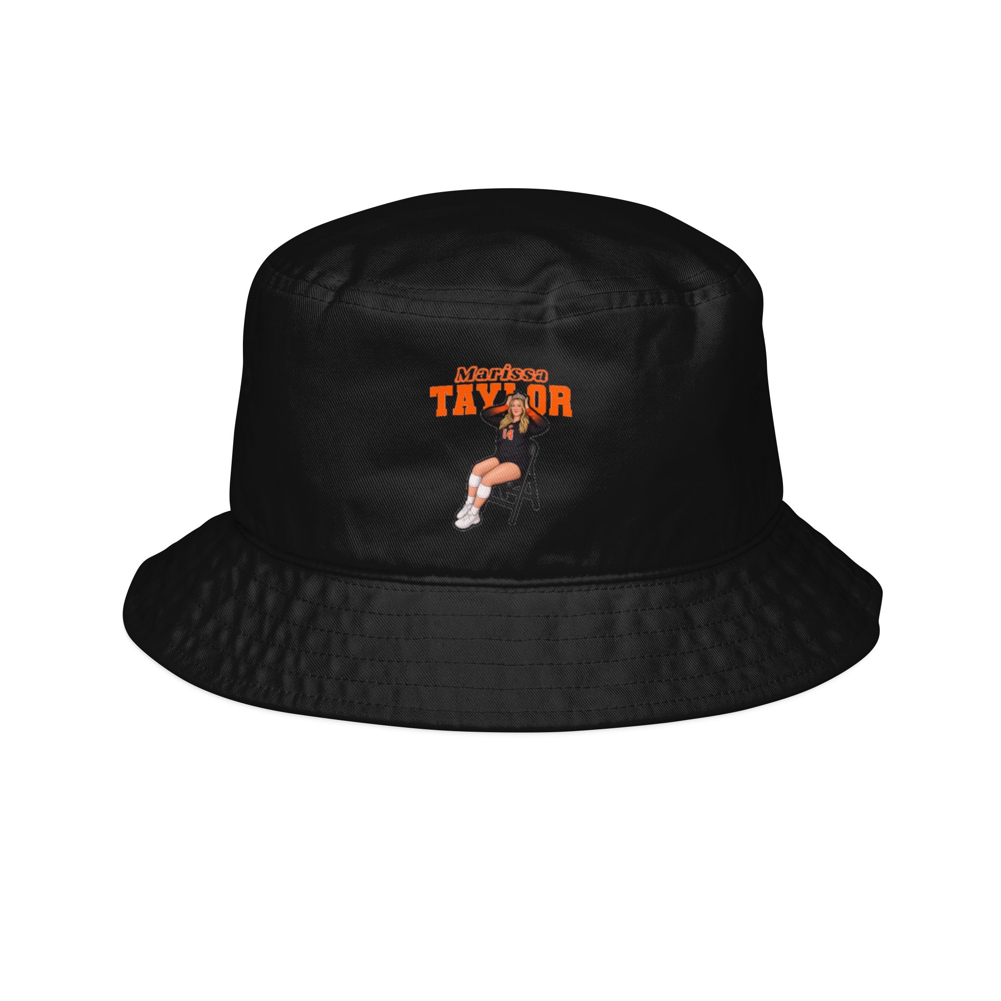 Bucket Hat — character_name_arch in Black