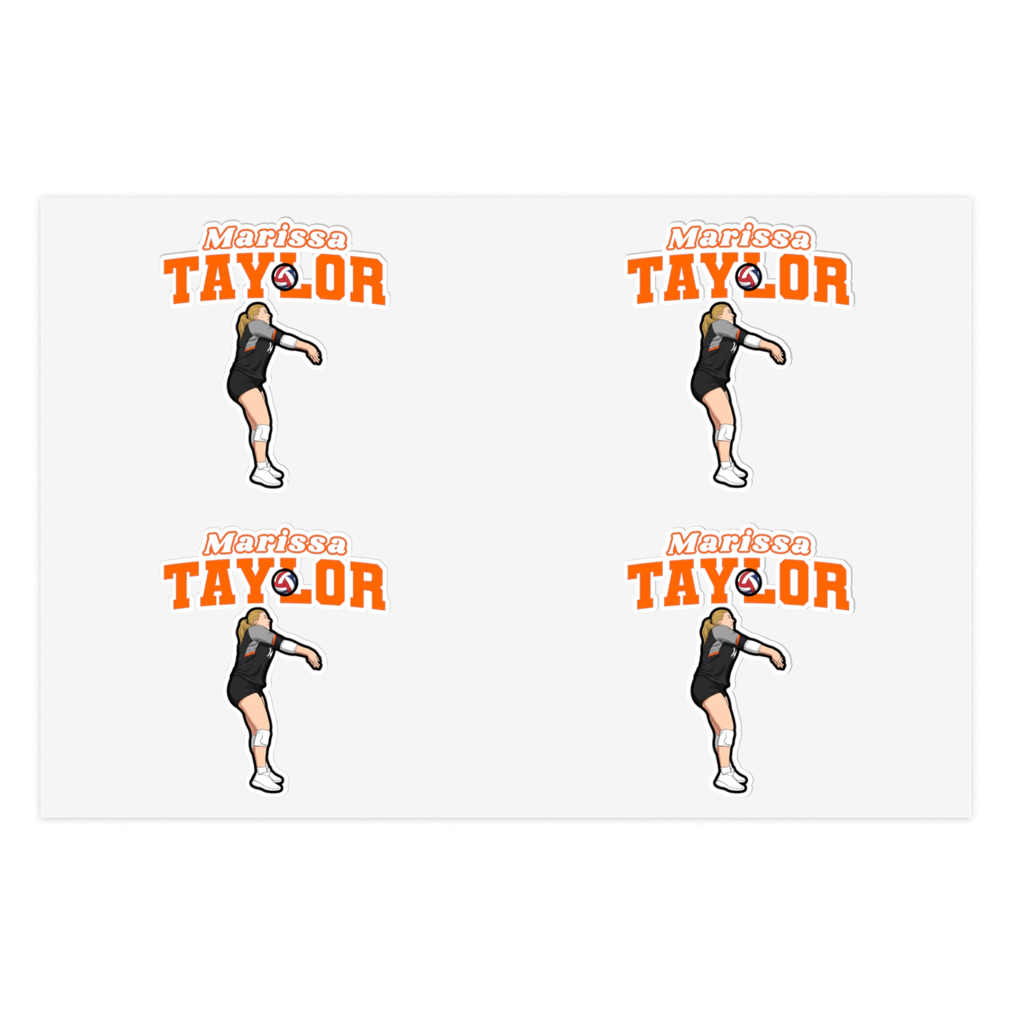 Sticker Sheet — character_name_arch in Classic