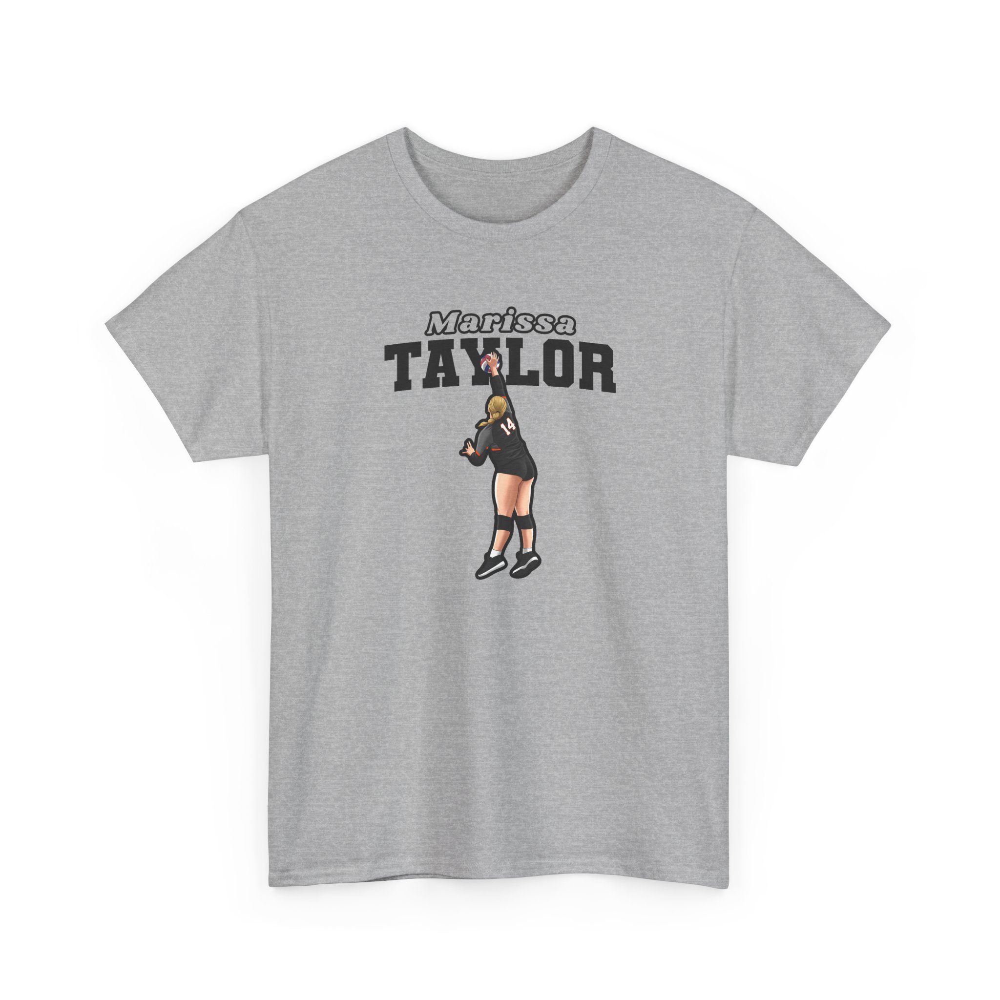 Tee — character_name_arch in Grey