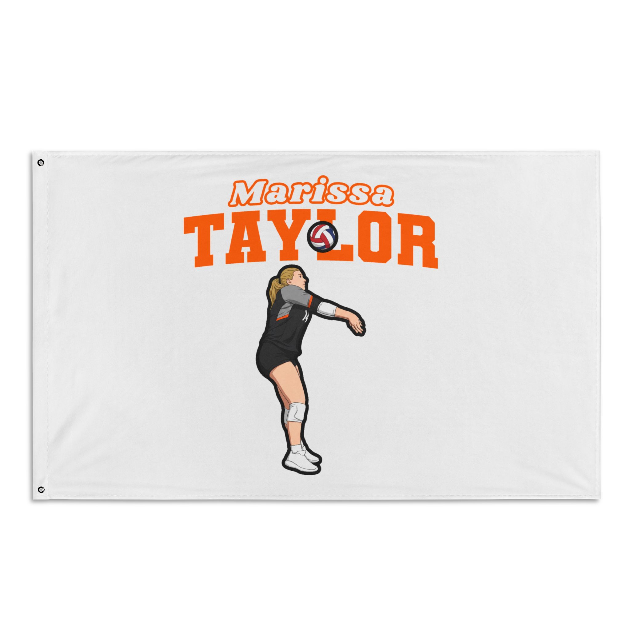 Flag (35 × 56 in) — character_name_arch in Classic