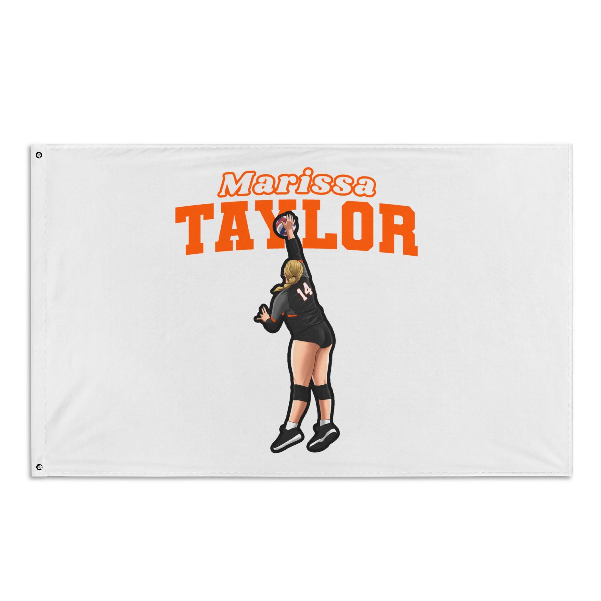 Flag (35 × 56 in) — character_name_arch in Classic