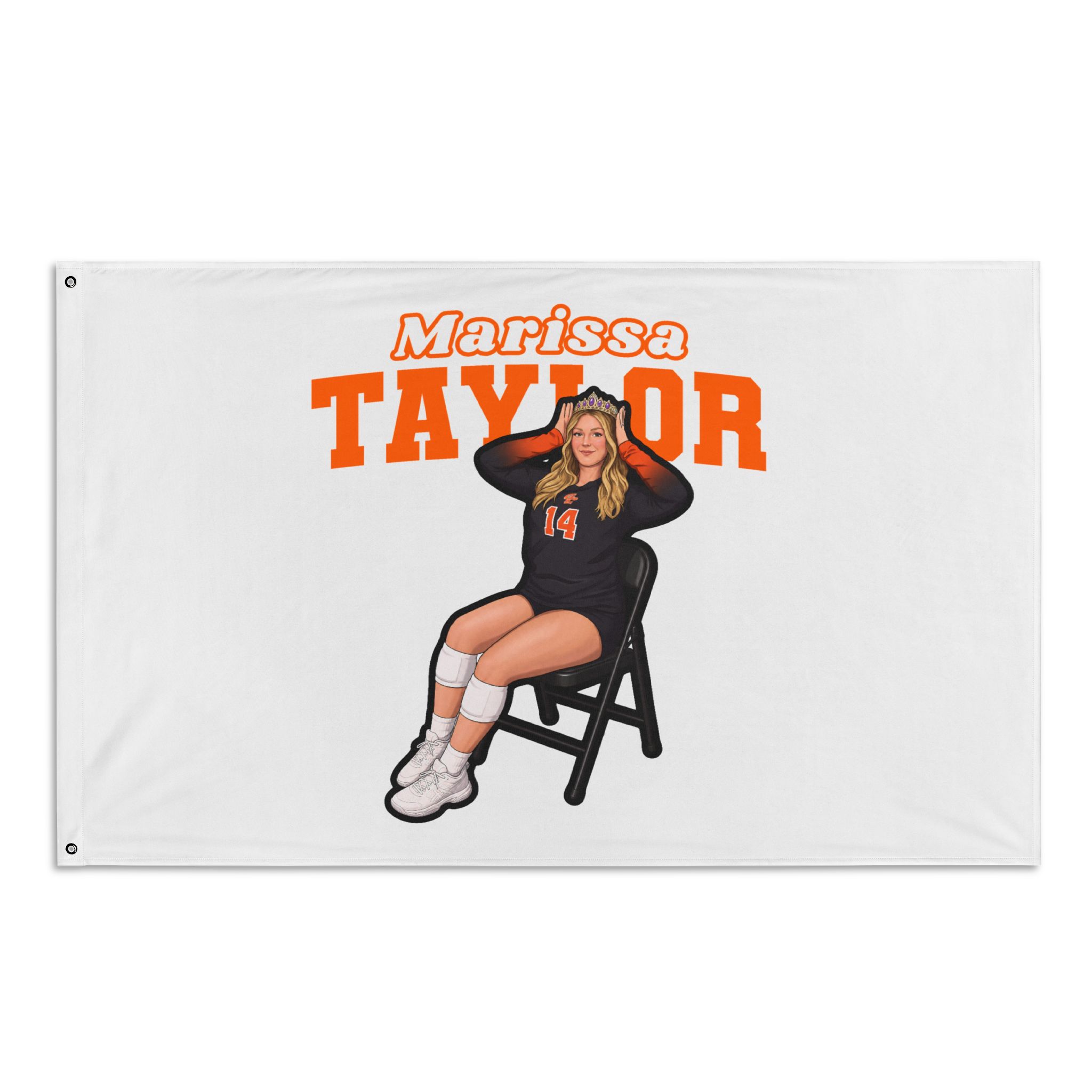 Flag (35 × 56 in) — character_name_arch in Classic