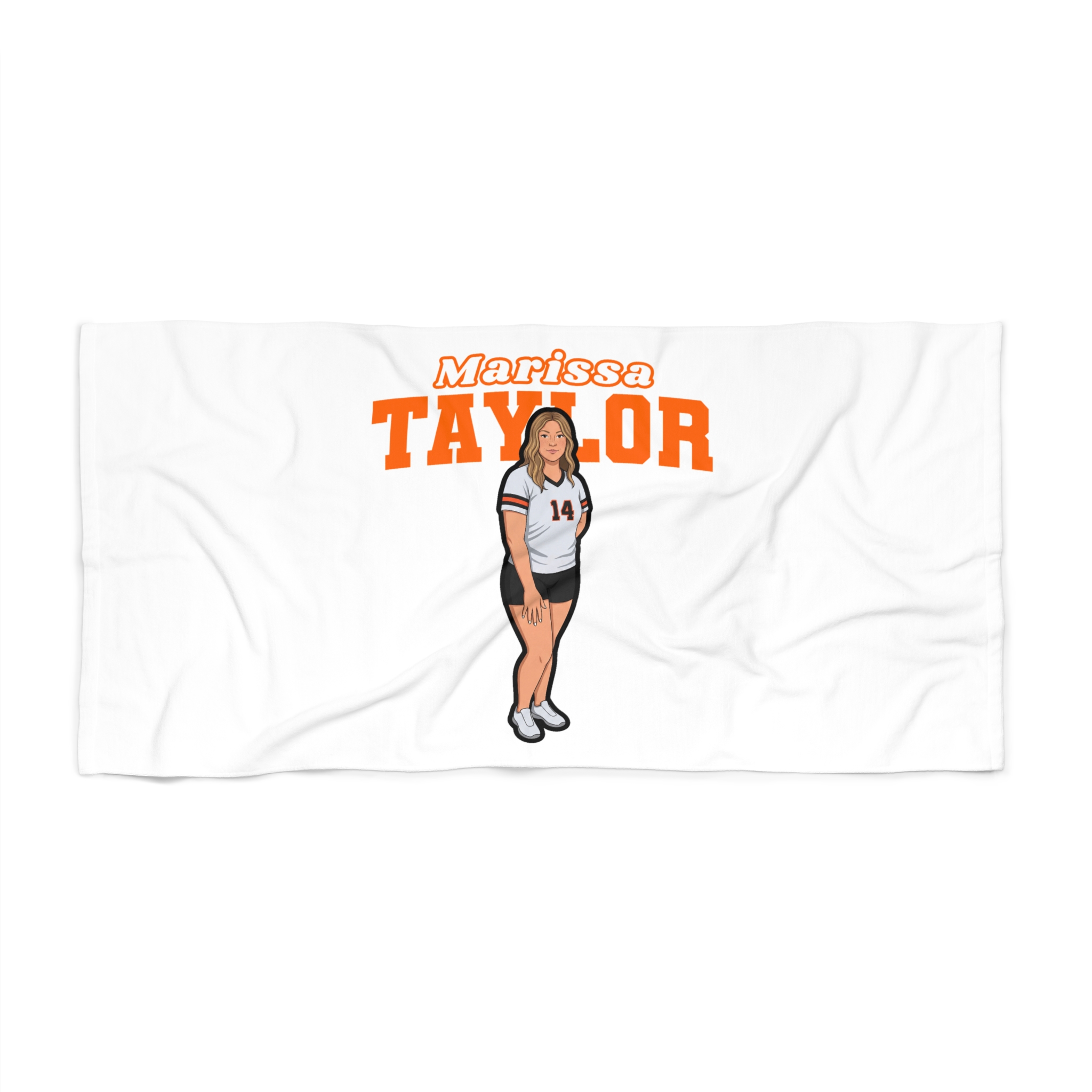 Beach Towel — character_name_arch in Classic