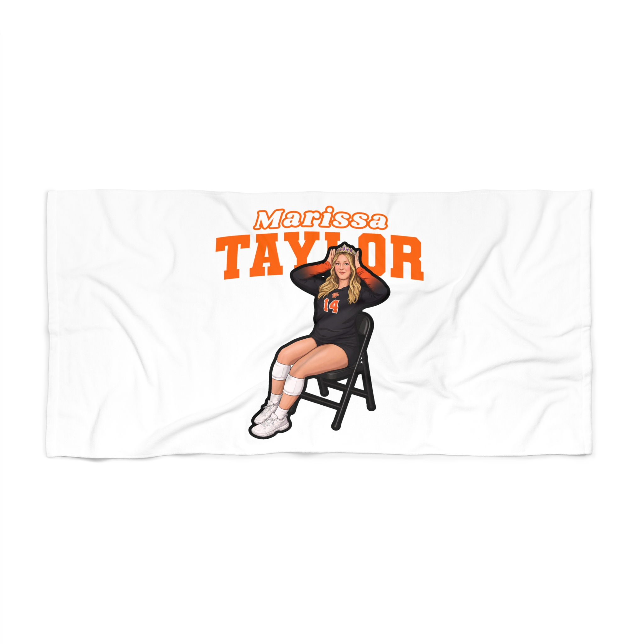 Beach Towel — character_name_arch in Classic