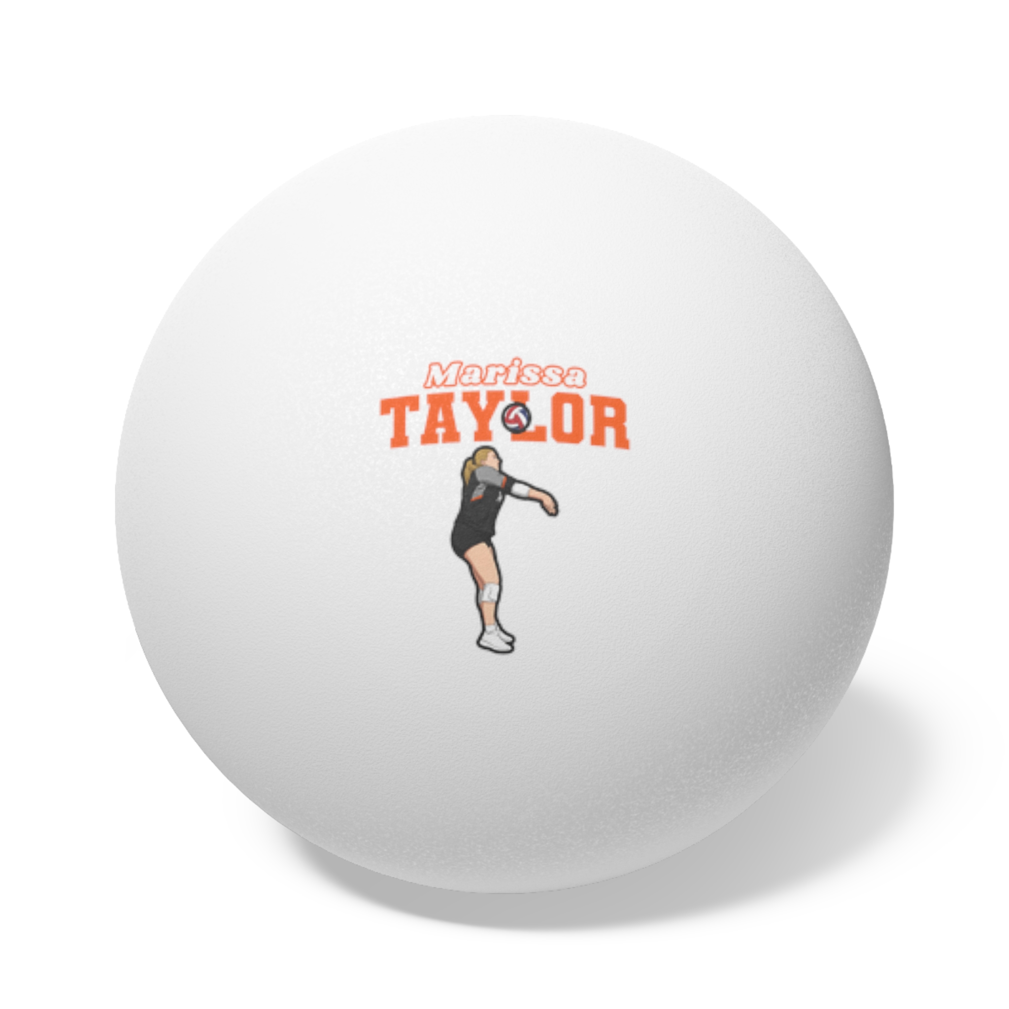 Ping Pong Balls, 6 pcs — character_name_arch in White