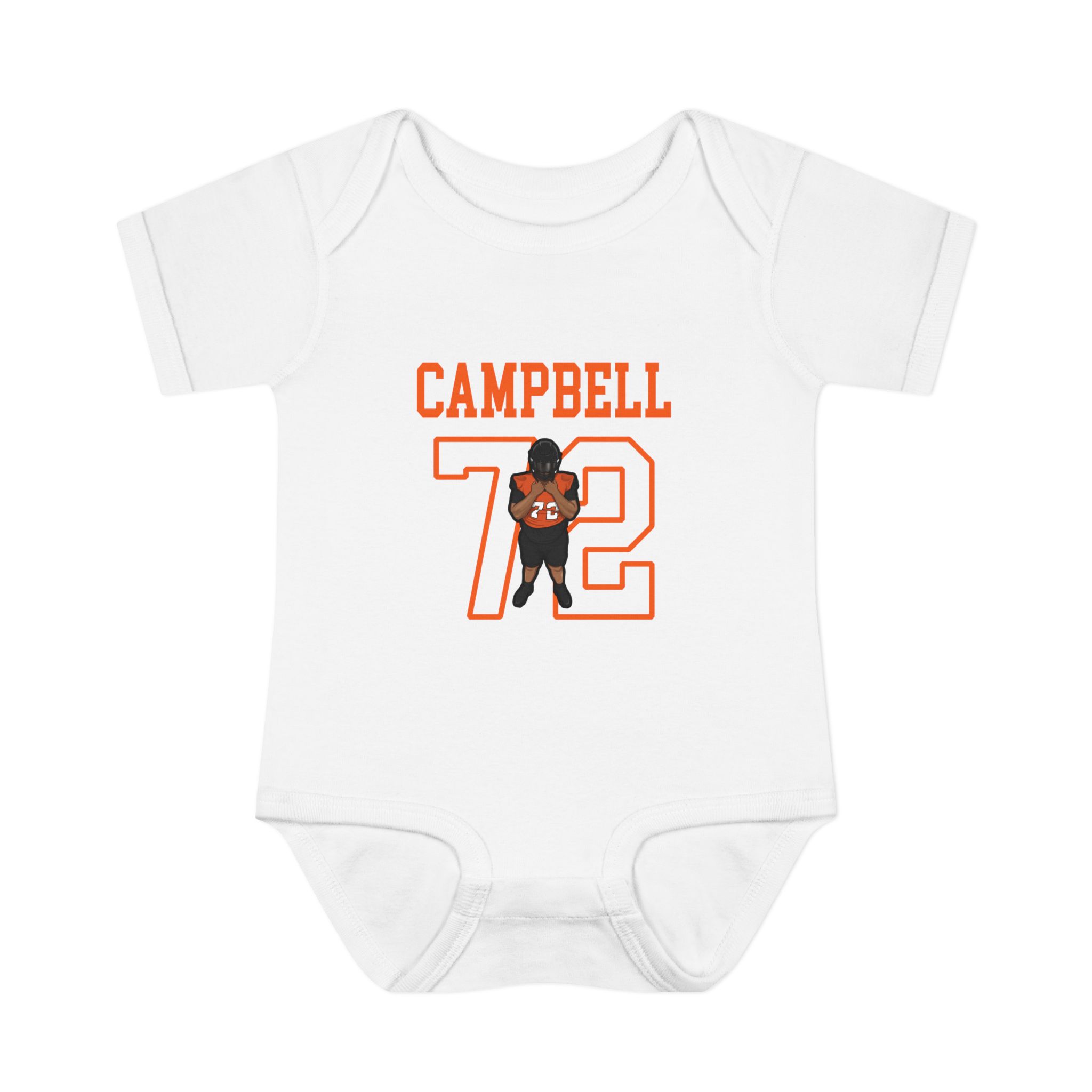 Baby Onesie — character_shirsey in White