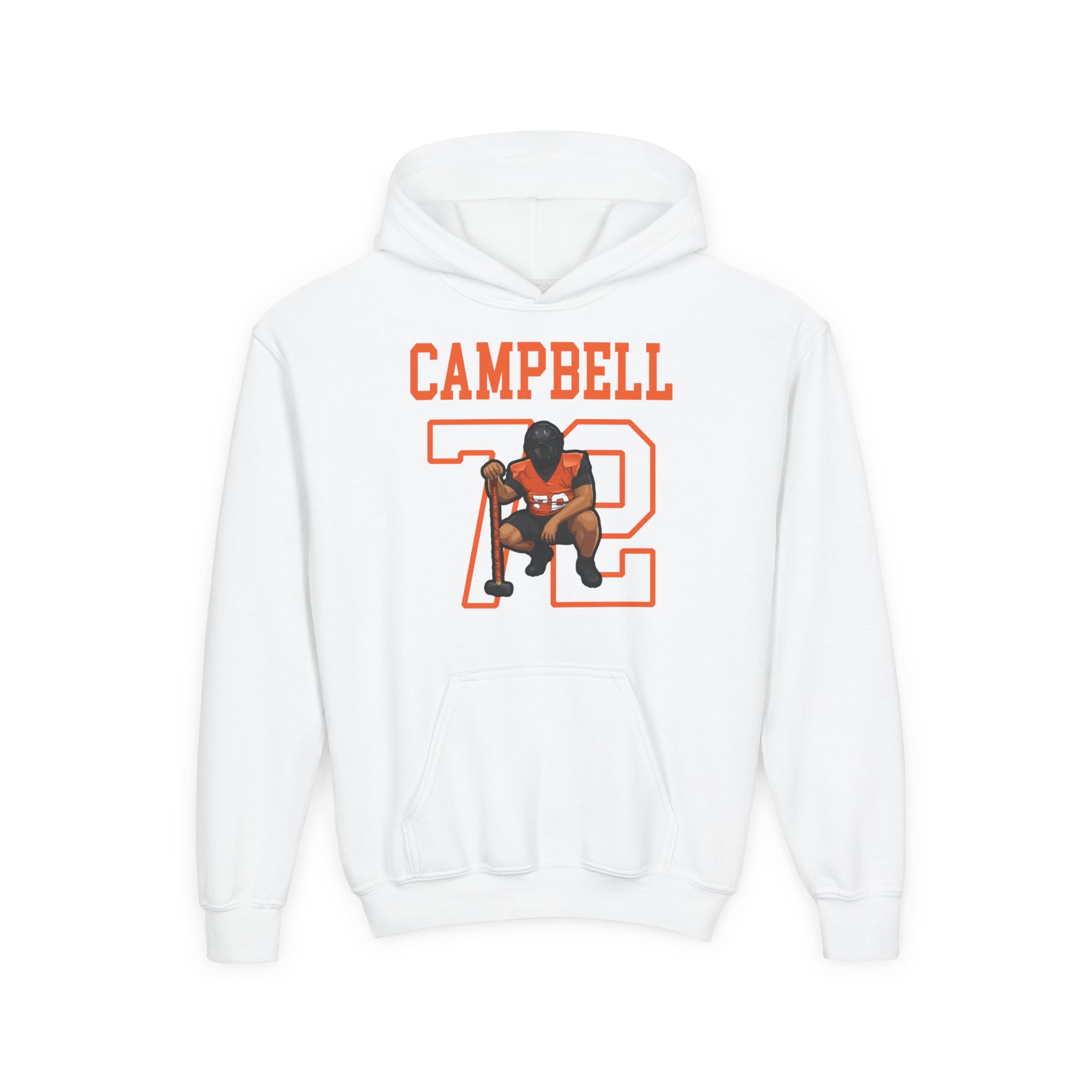 Youth Hoodie — character_shirsey in White