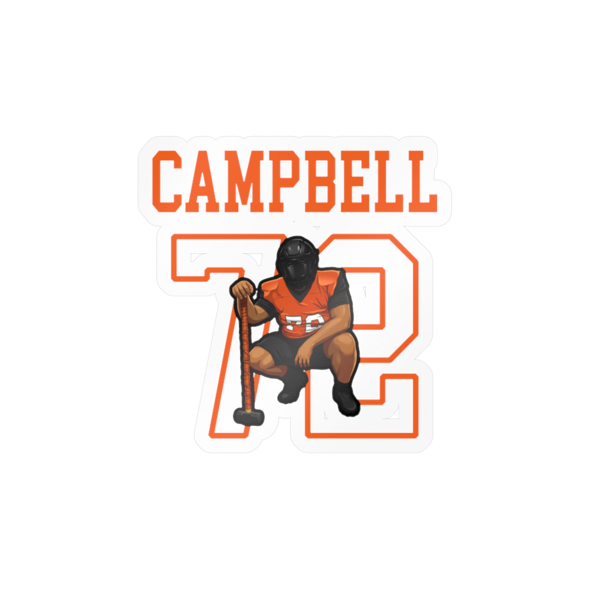 Vinyl Sticker — character_shirsey in Classic
