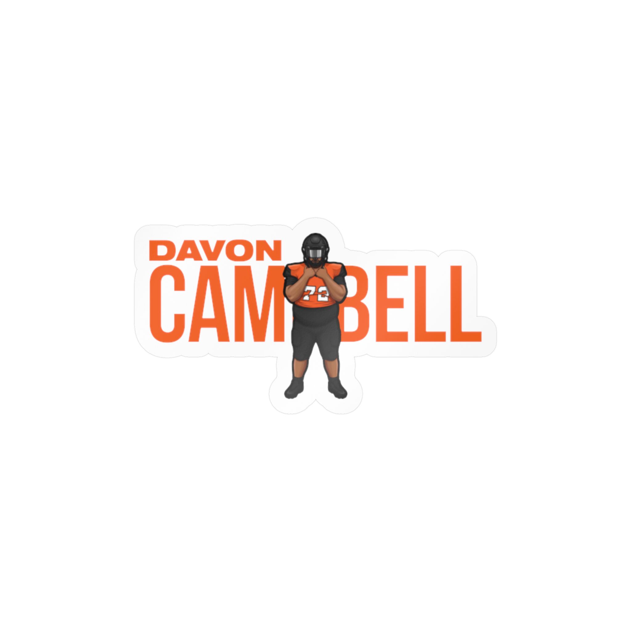 Vinyl Sticker — character_player_name in Classic