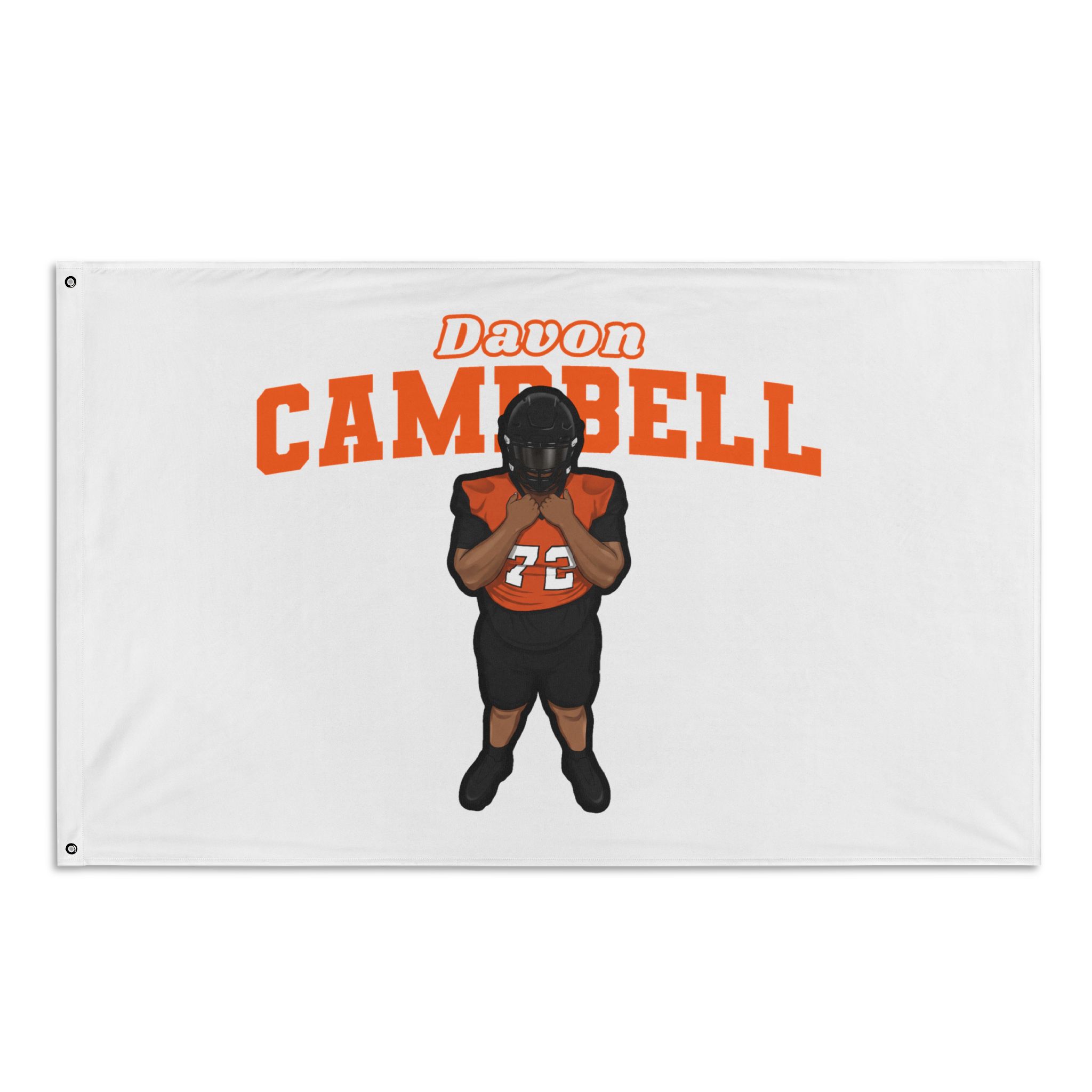 Flag (35 × 56 in) — character_name_arch in Classic