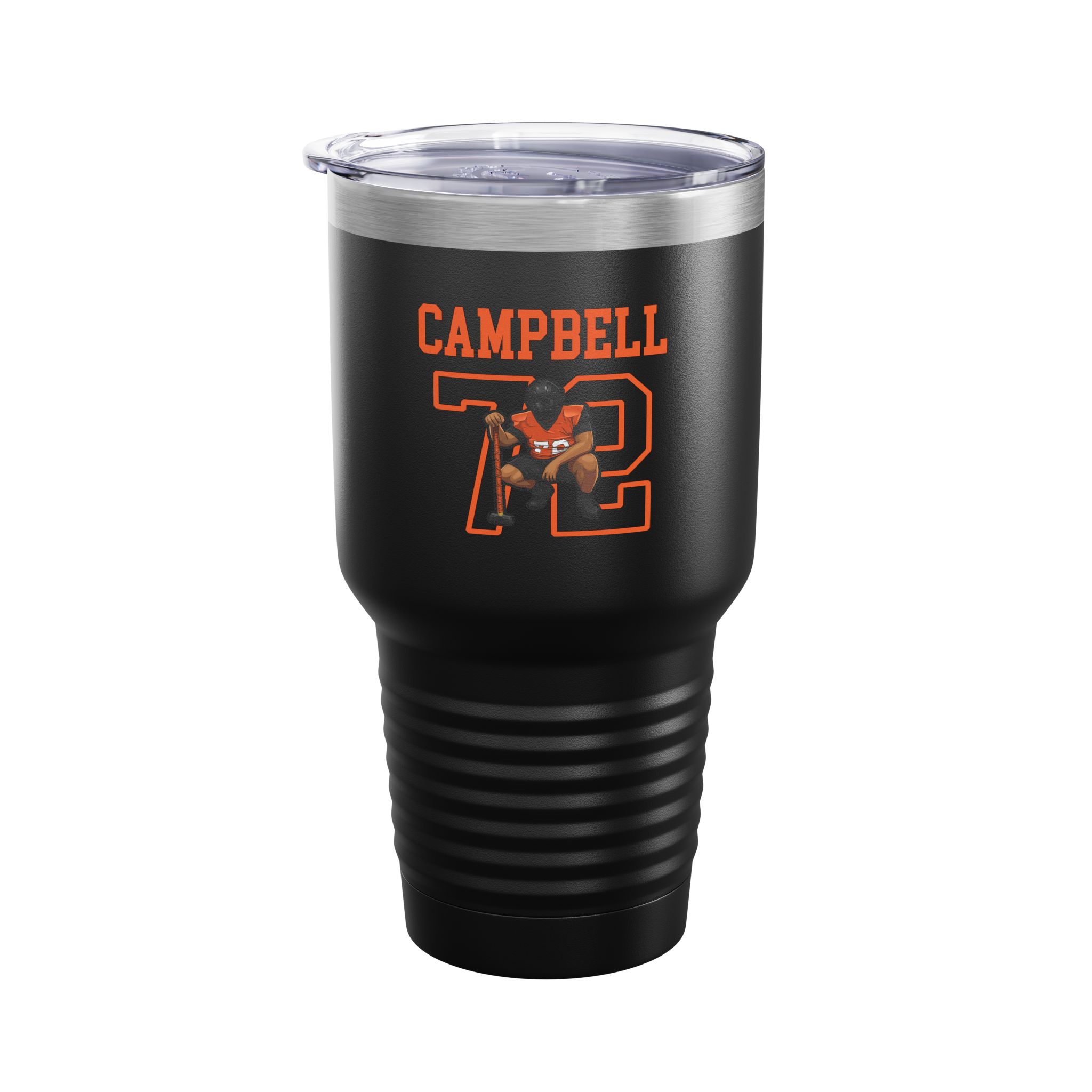30oz Tumbler — character_shirsey in Black